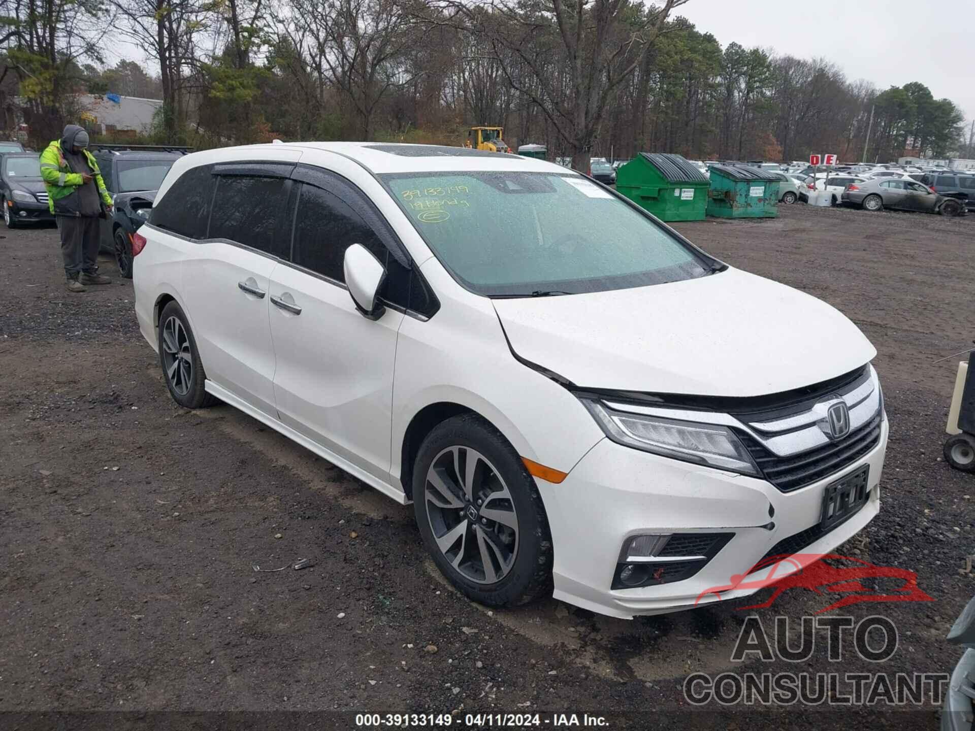 HONDA ODYSSEY 2019 - 5FNRL6H91KB022288