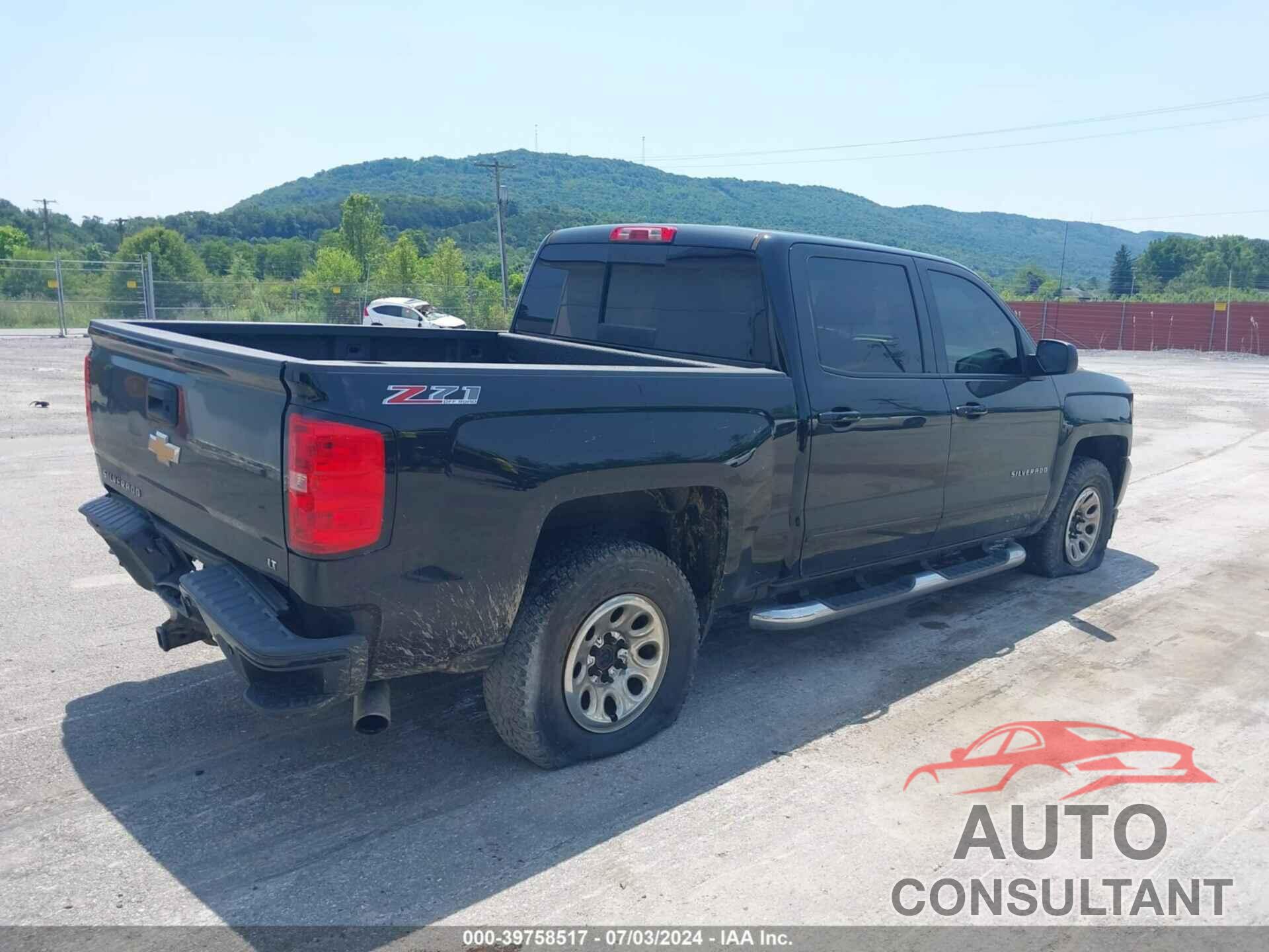 CHEVROLET SILVERADO 1500 2017 - 3GCUKREC2HG100868