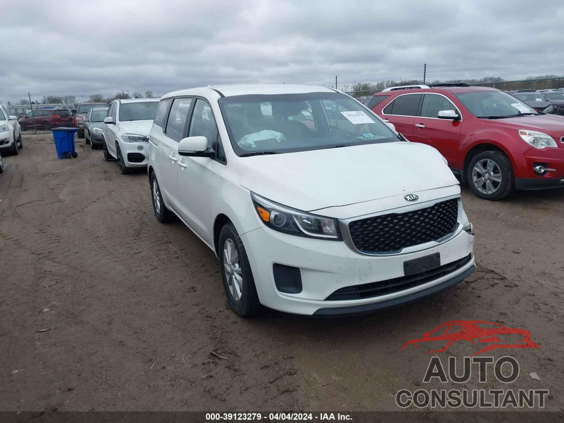 KIA SEDONA 2016 - kndma5c13g6182672