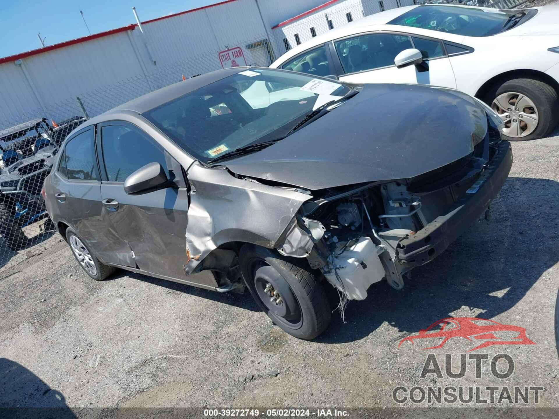 TOYOTA COROLLA 2017 - 5YFBURHE7HP595206