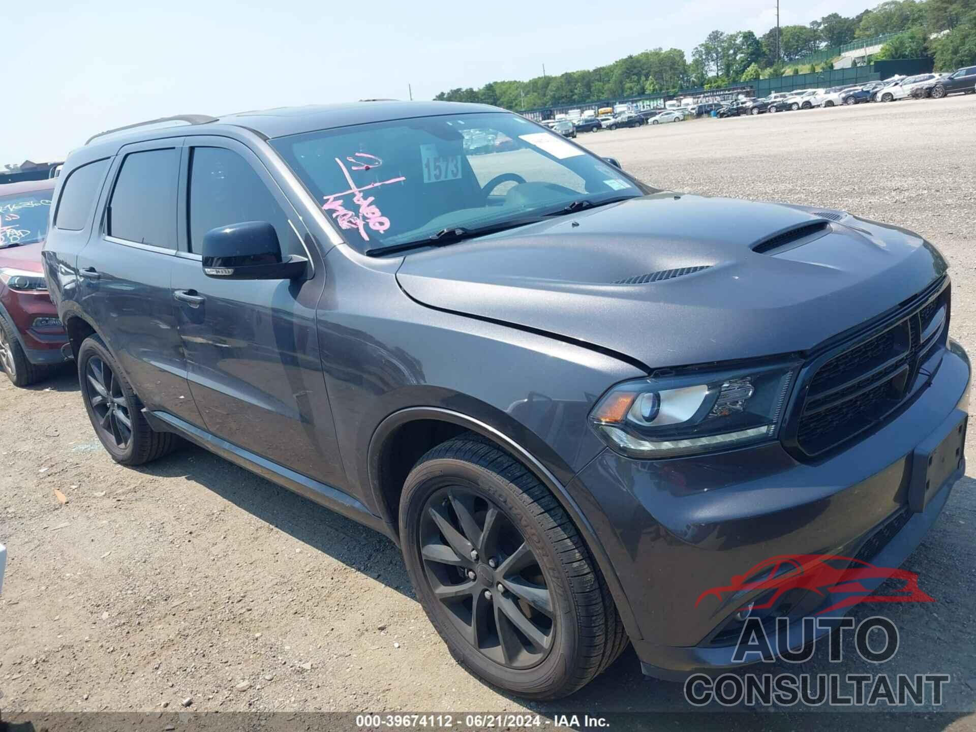 DODGE DURANGO 2018 - 1C4RDJDG0JC226757