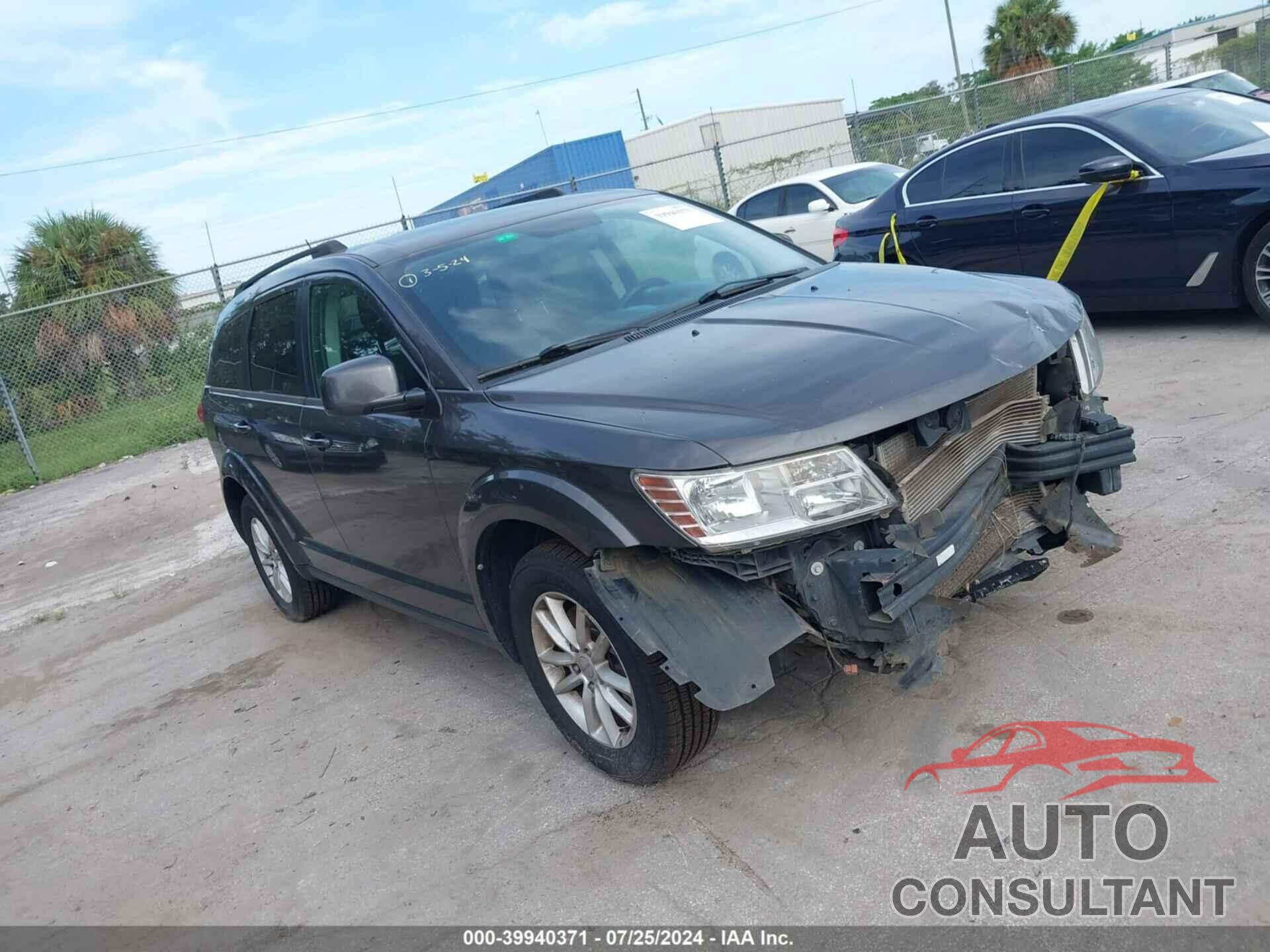 DODGE JOURNEY 2016 - 3C4PDCBG1GT152820