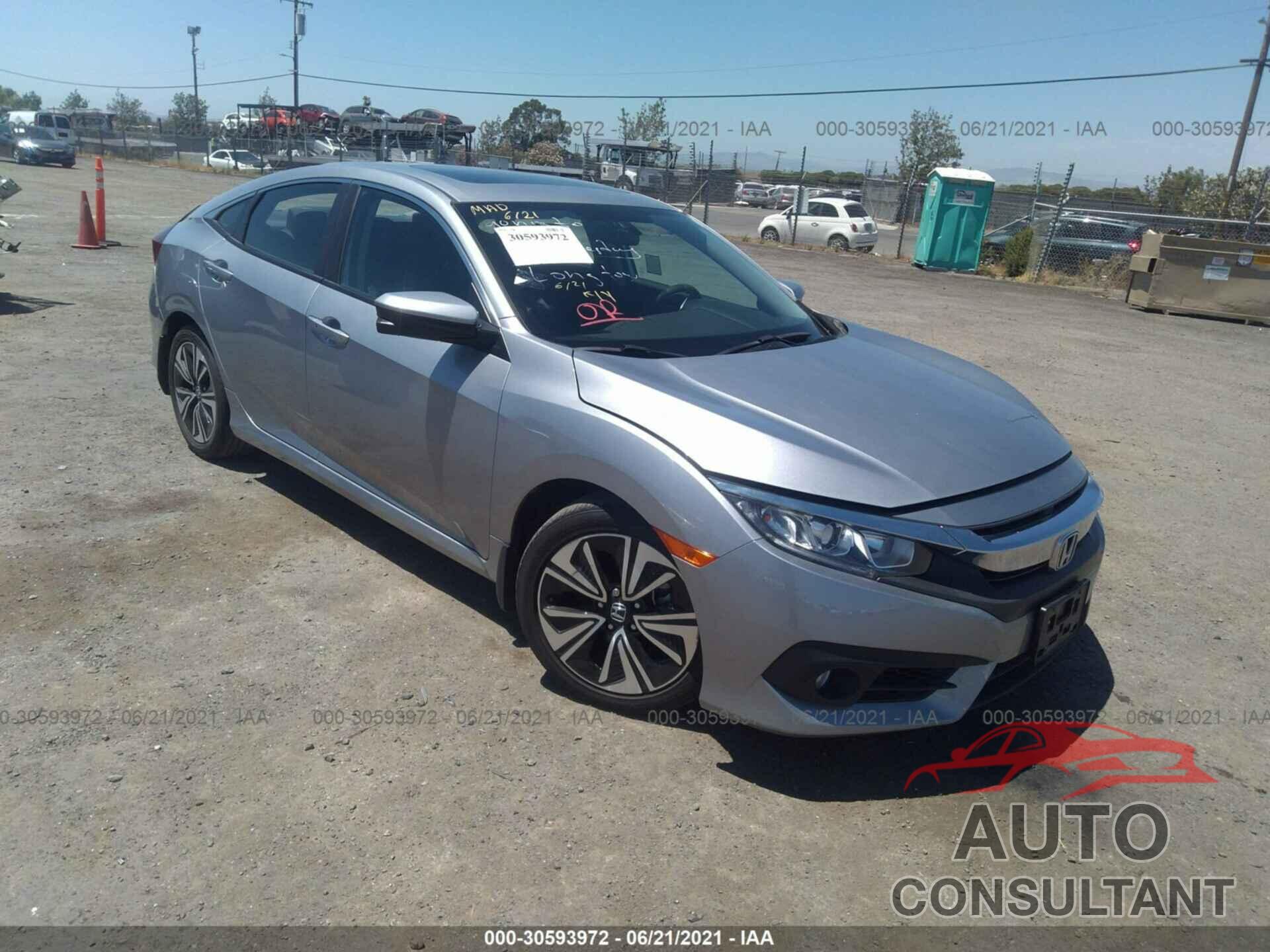 HONDA CIVIC SEDAN 2016 - 19XFC1F37GE210105