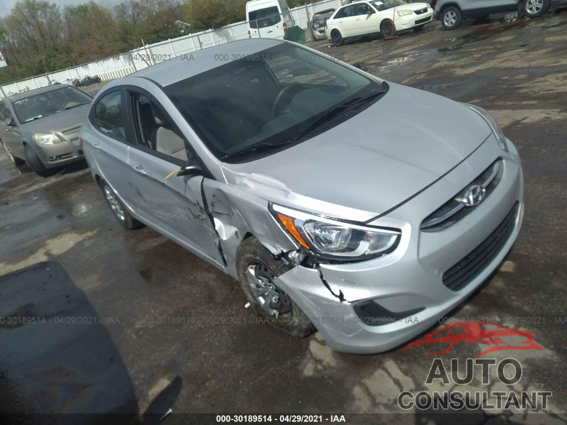 HYUNDAI ACCENT 2016 - KMHCT4AE5GU082795