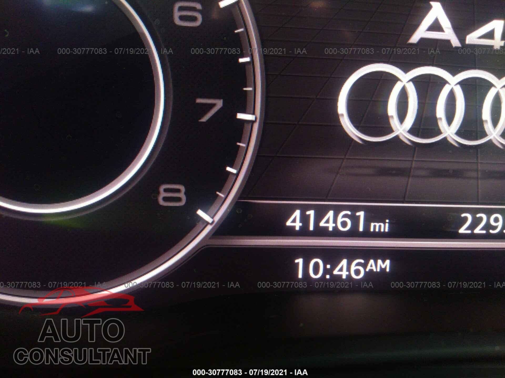 AUDI A4 2017 - WAUKMAF49HN057967