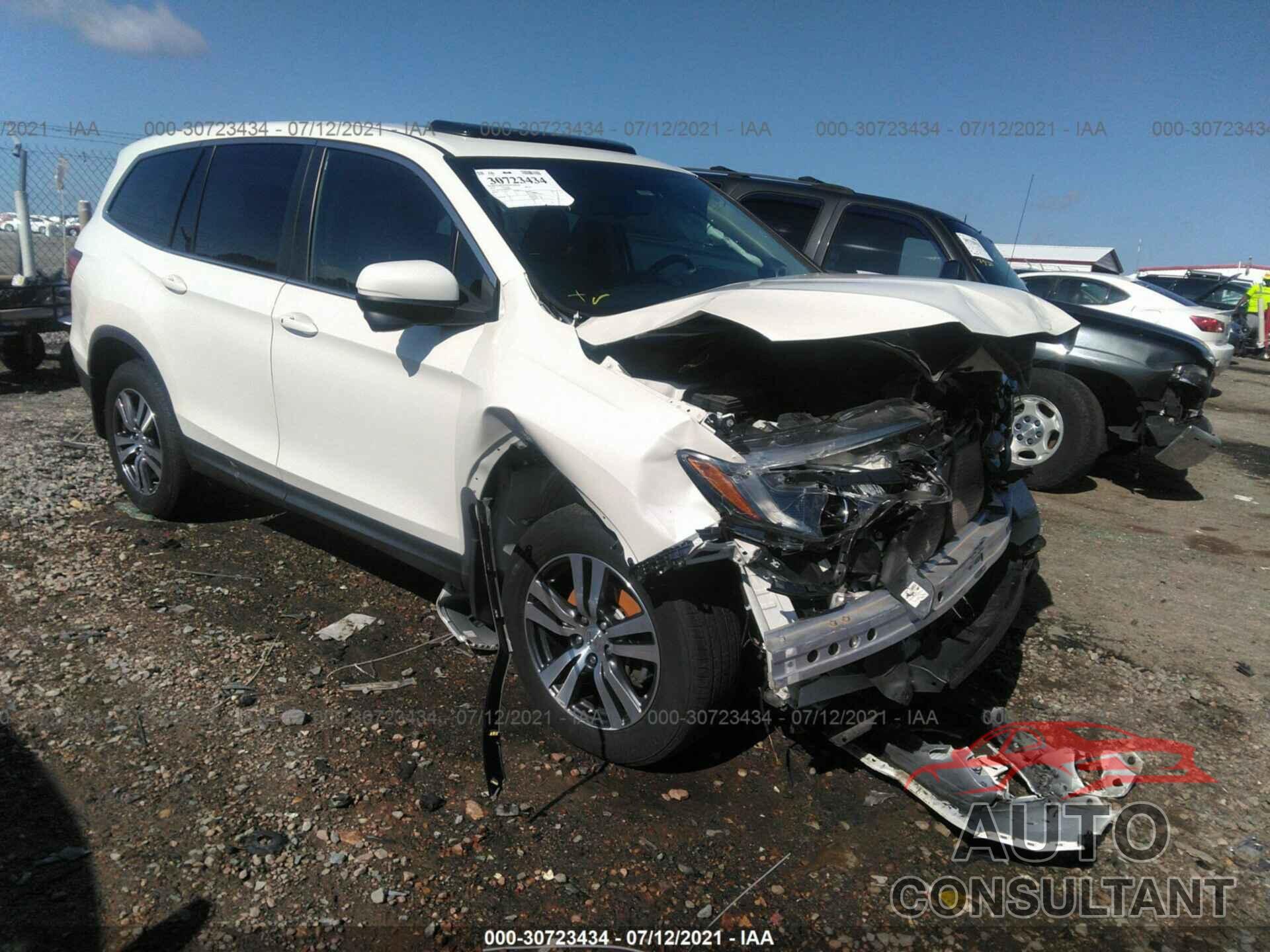 HONDA PILOT 2018 - 5FNYF6H58JB069414