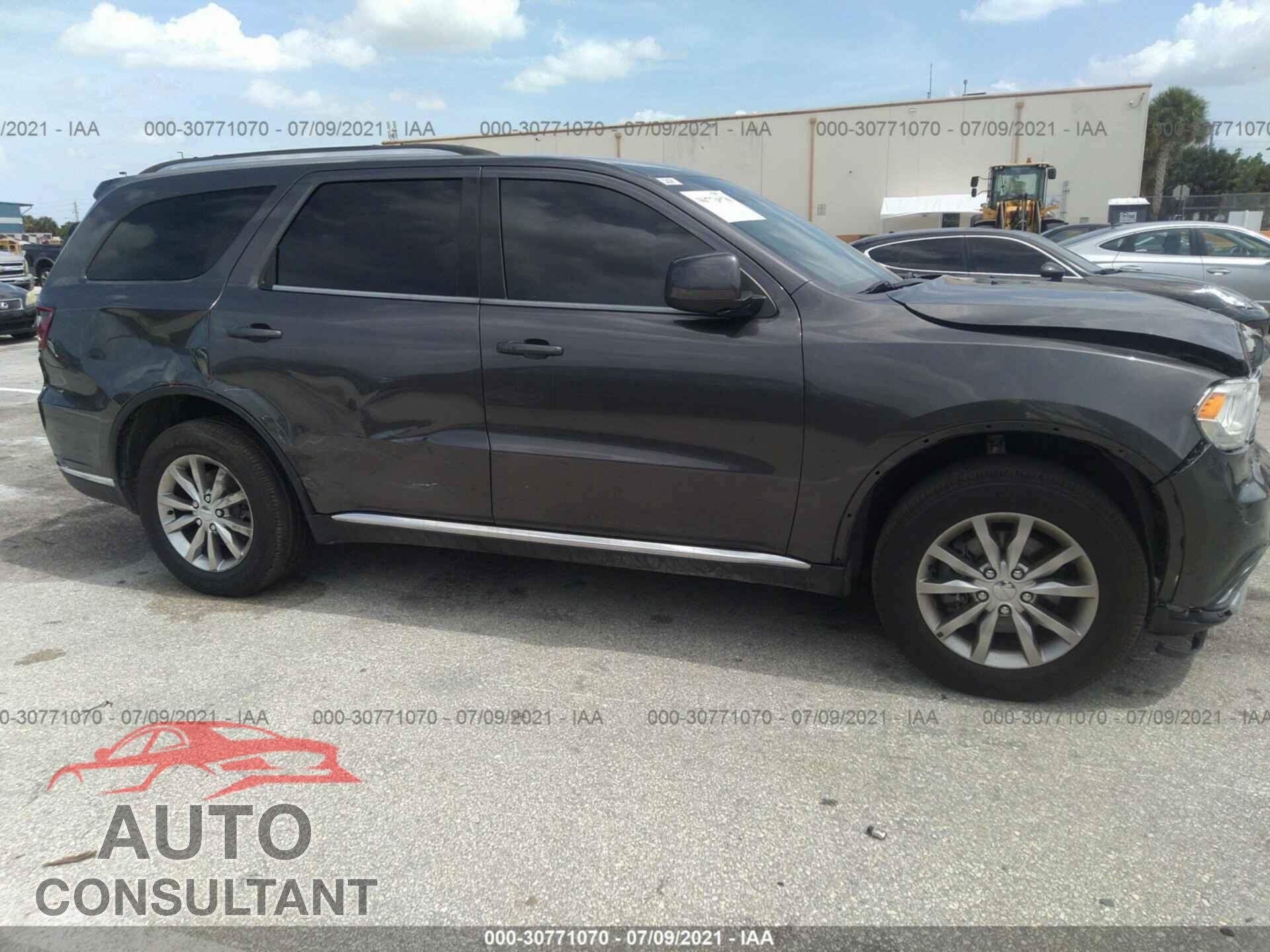 DODGE DURANGO 2017 - 1C4RDHAG6HC814234