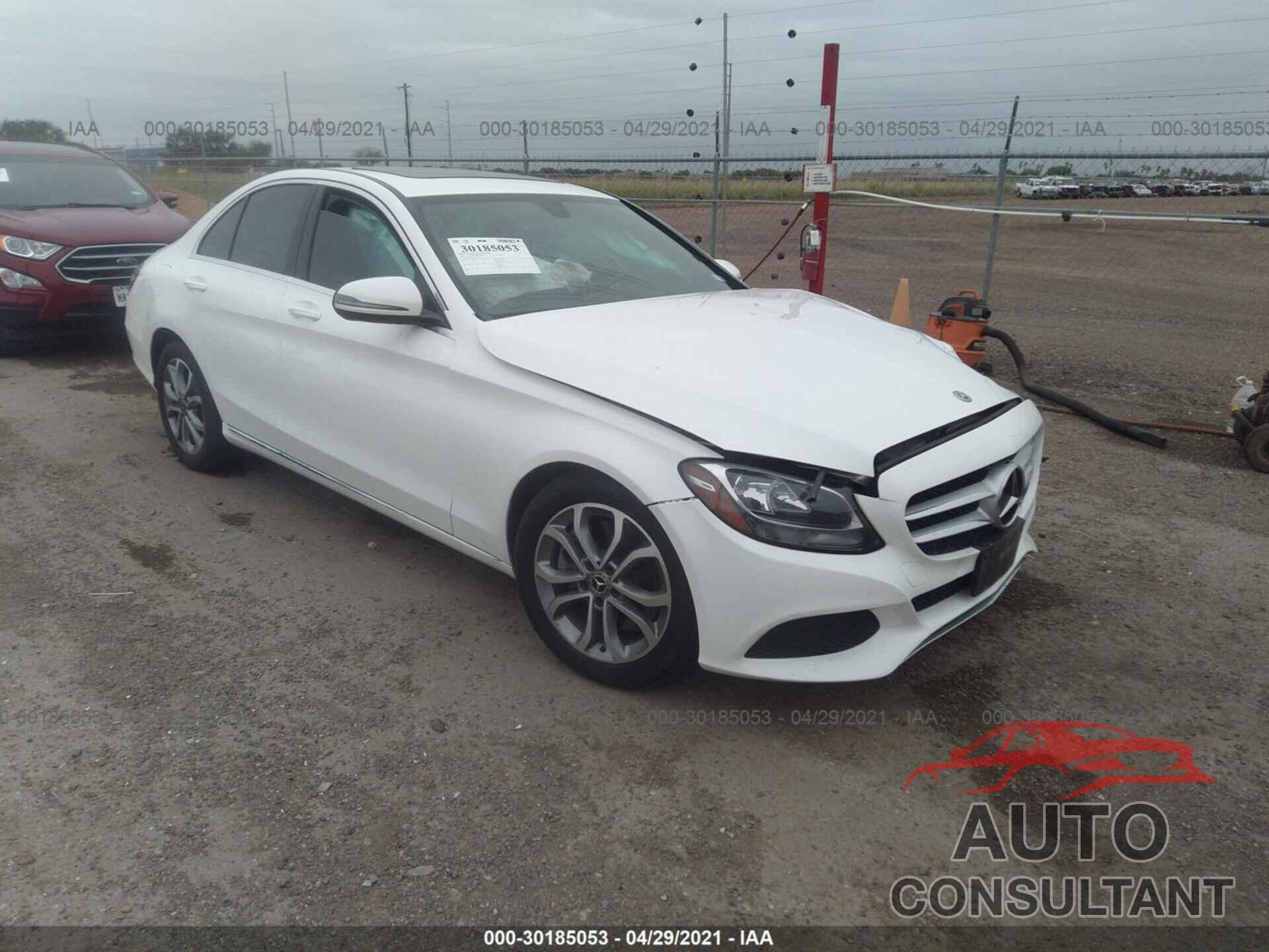 MERCEDES-BENZ C-CLASS 2018 - 55SWF4JB8JU239748