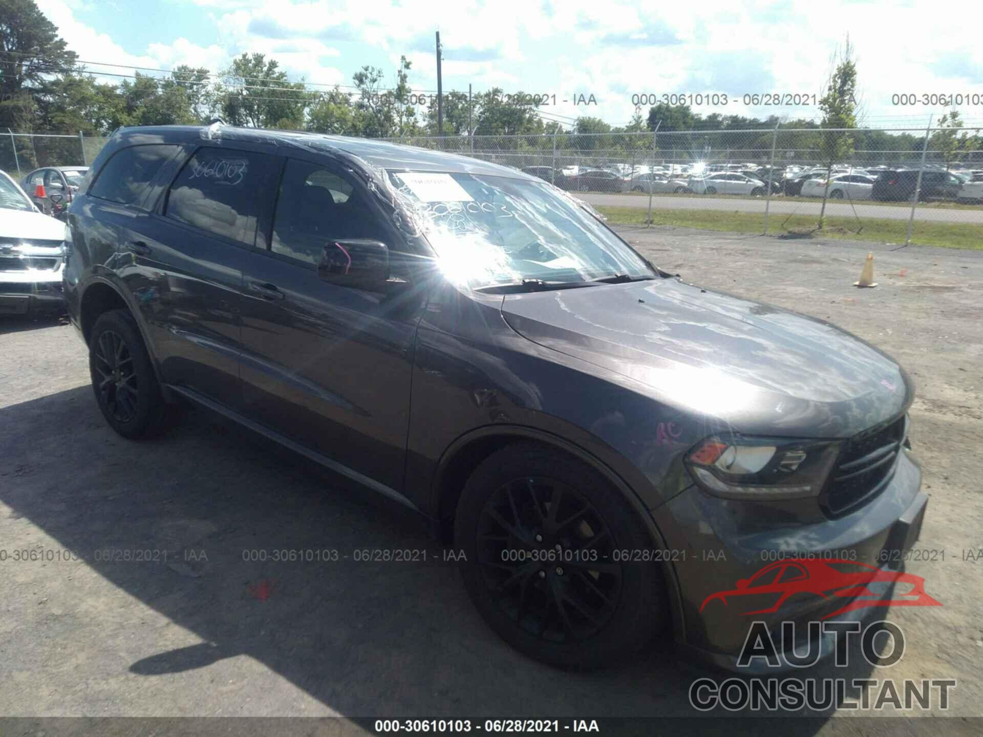 DODGE DURANGO 2016 - 1C4RDJAG5GC484723
