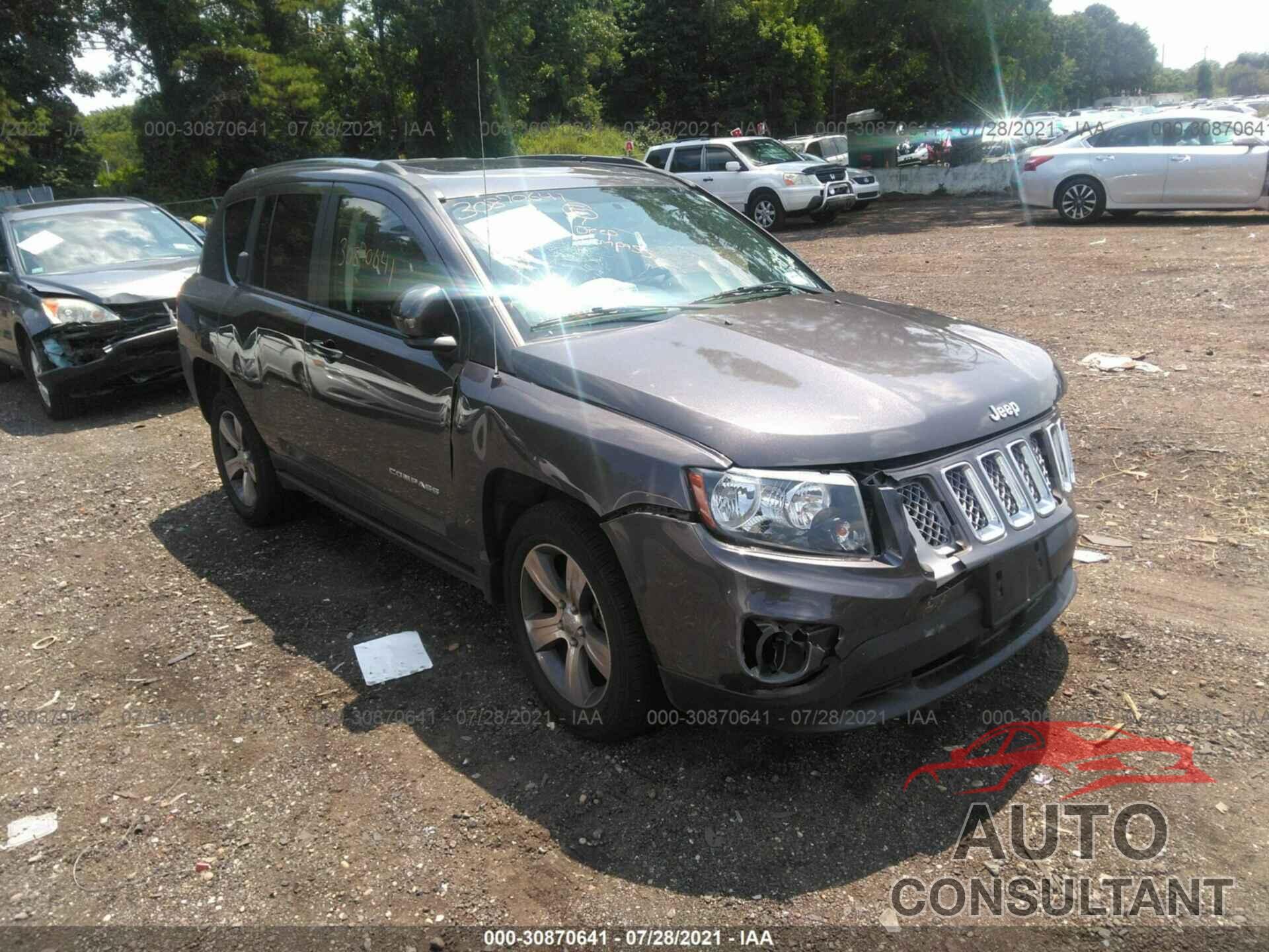 JEEP COMPASS 2017 - 1C4NJDEB6HD169853