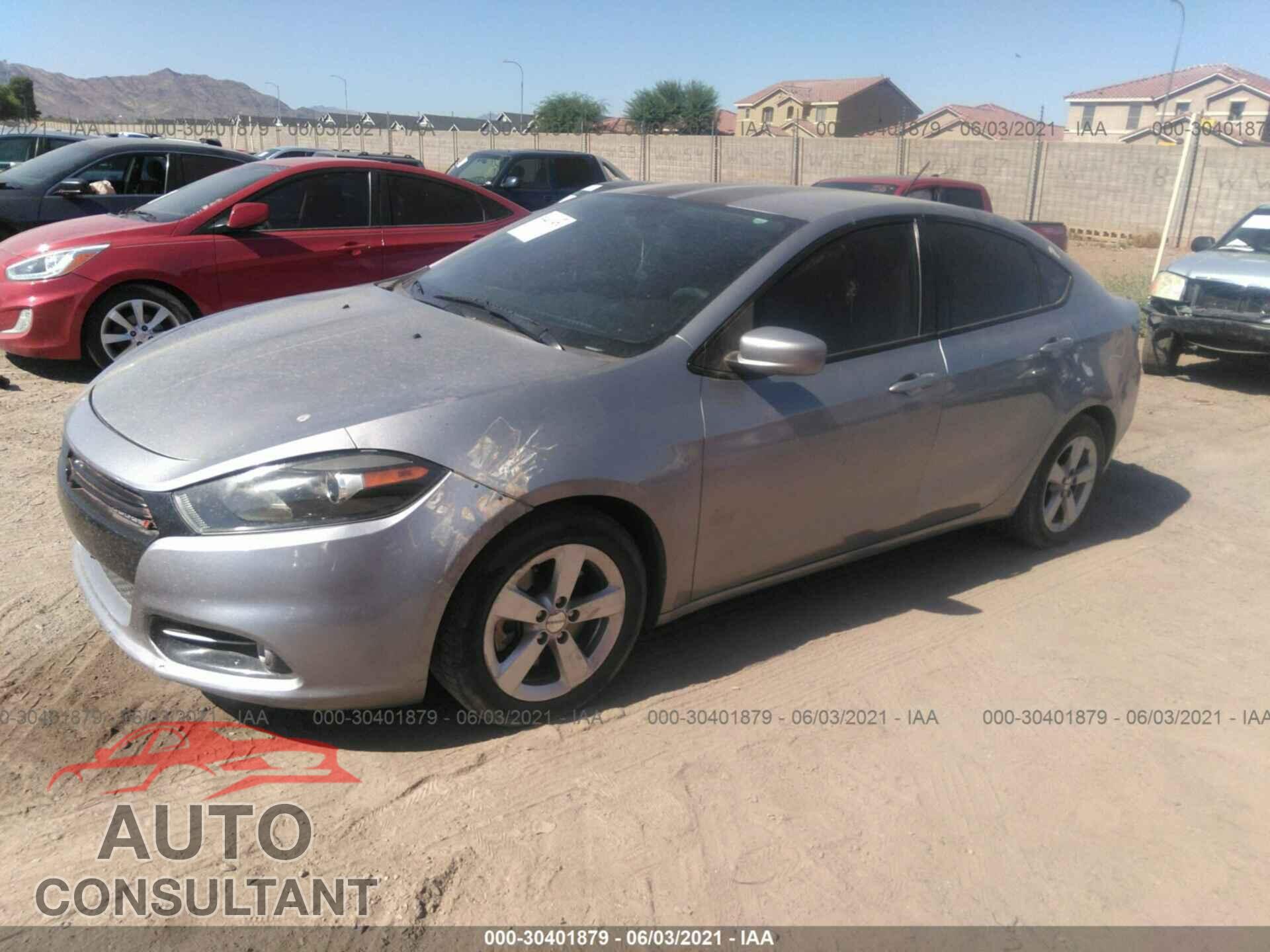 DODGE DART 2016 - 1C3CDFBB2GD517536