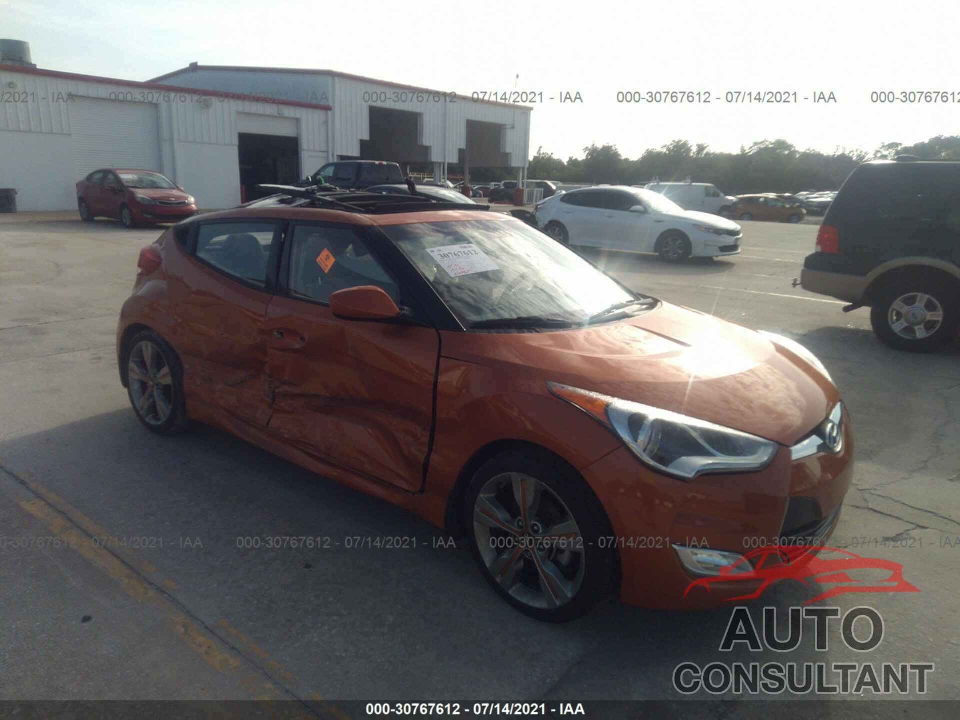 HYUNDAI VELOSTER 2016 - KMHTC6AD5GU276469