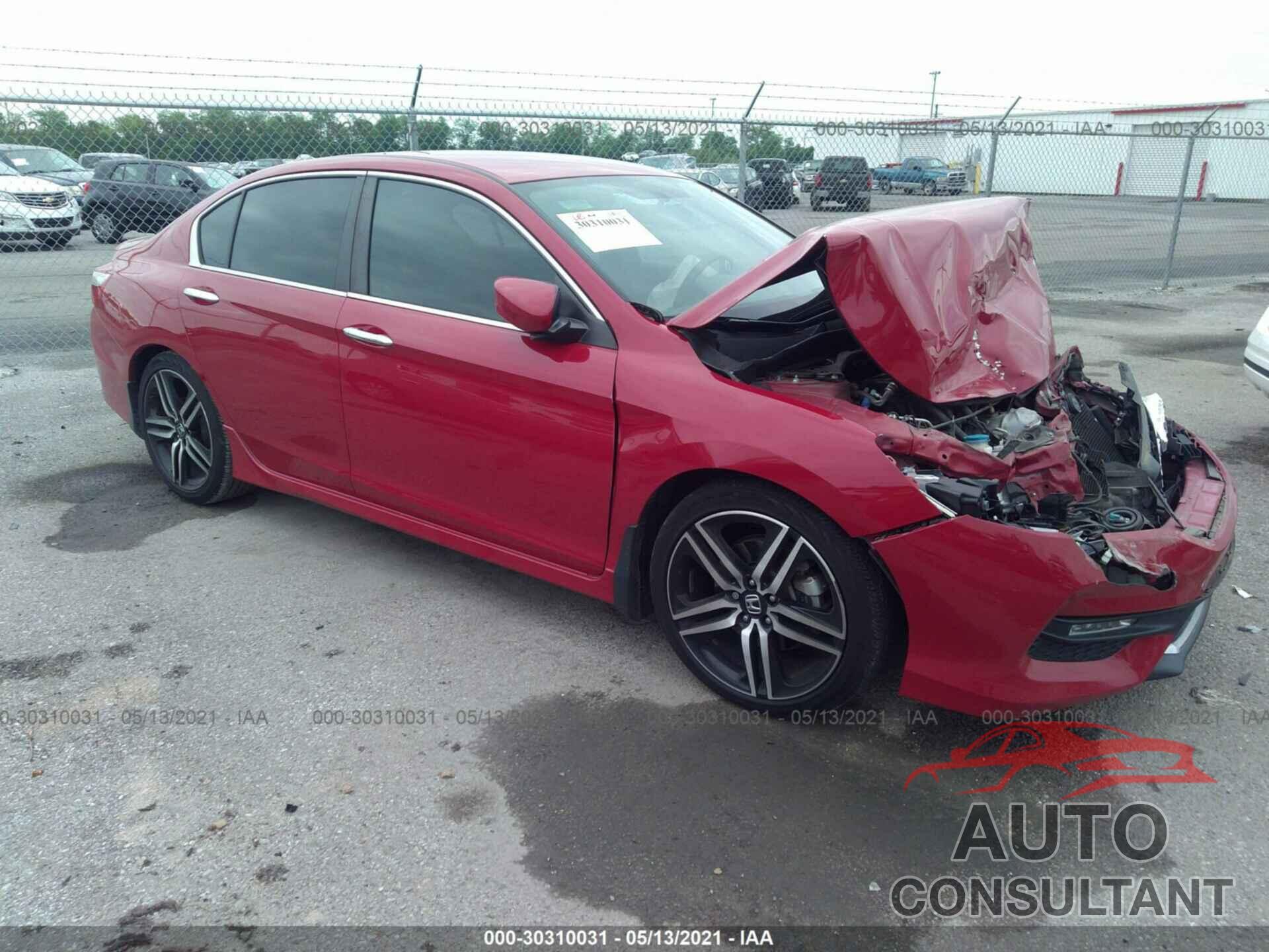 HONDA ACCORD SEDAN 2016 - 1HGCR2F59GA178433