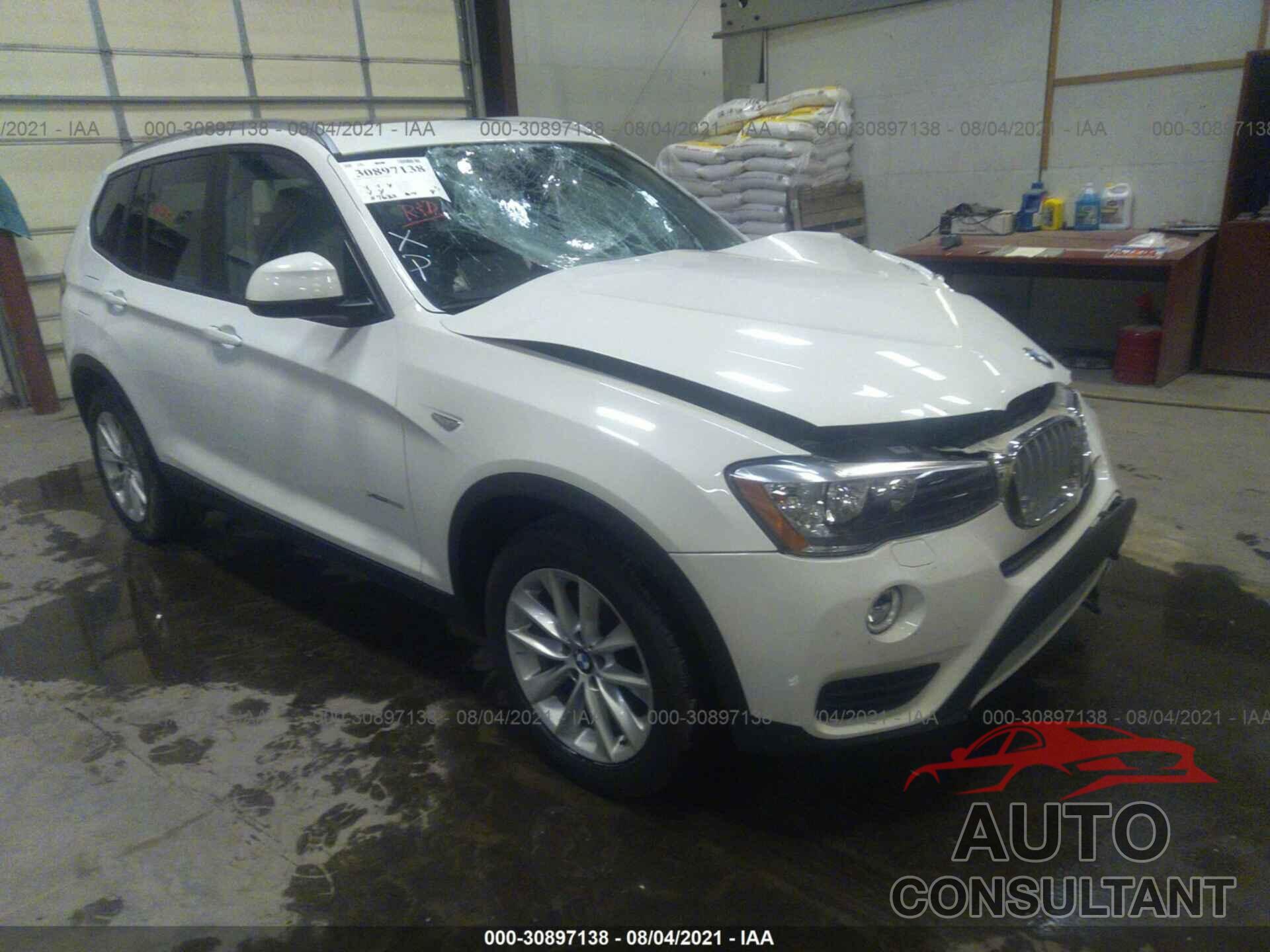 BMW X3 2017 - 5UXWX9C31H0W78699