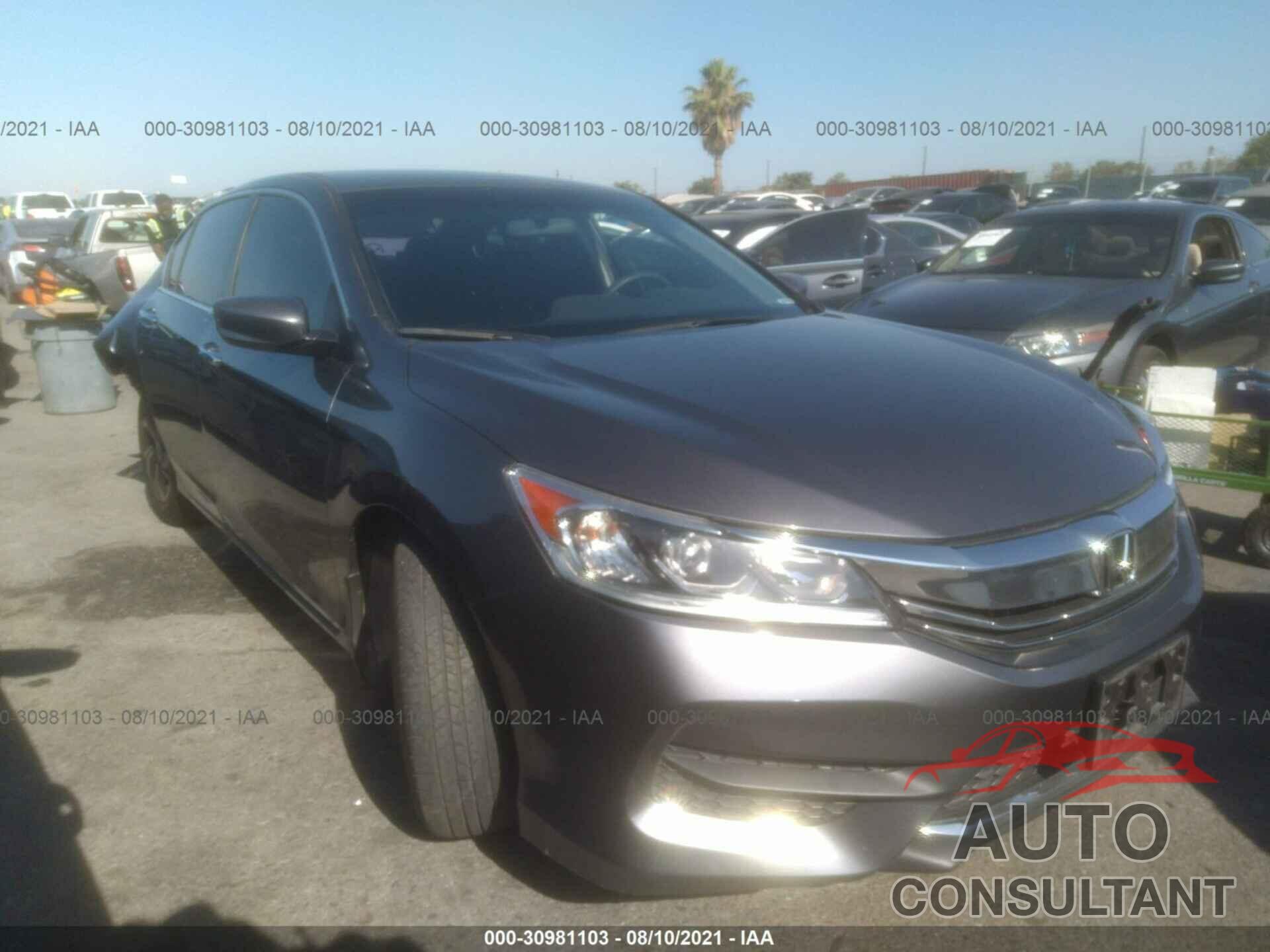 HONDA ACCORD SEDAN 2017 - 1HGCR2F34HA225920