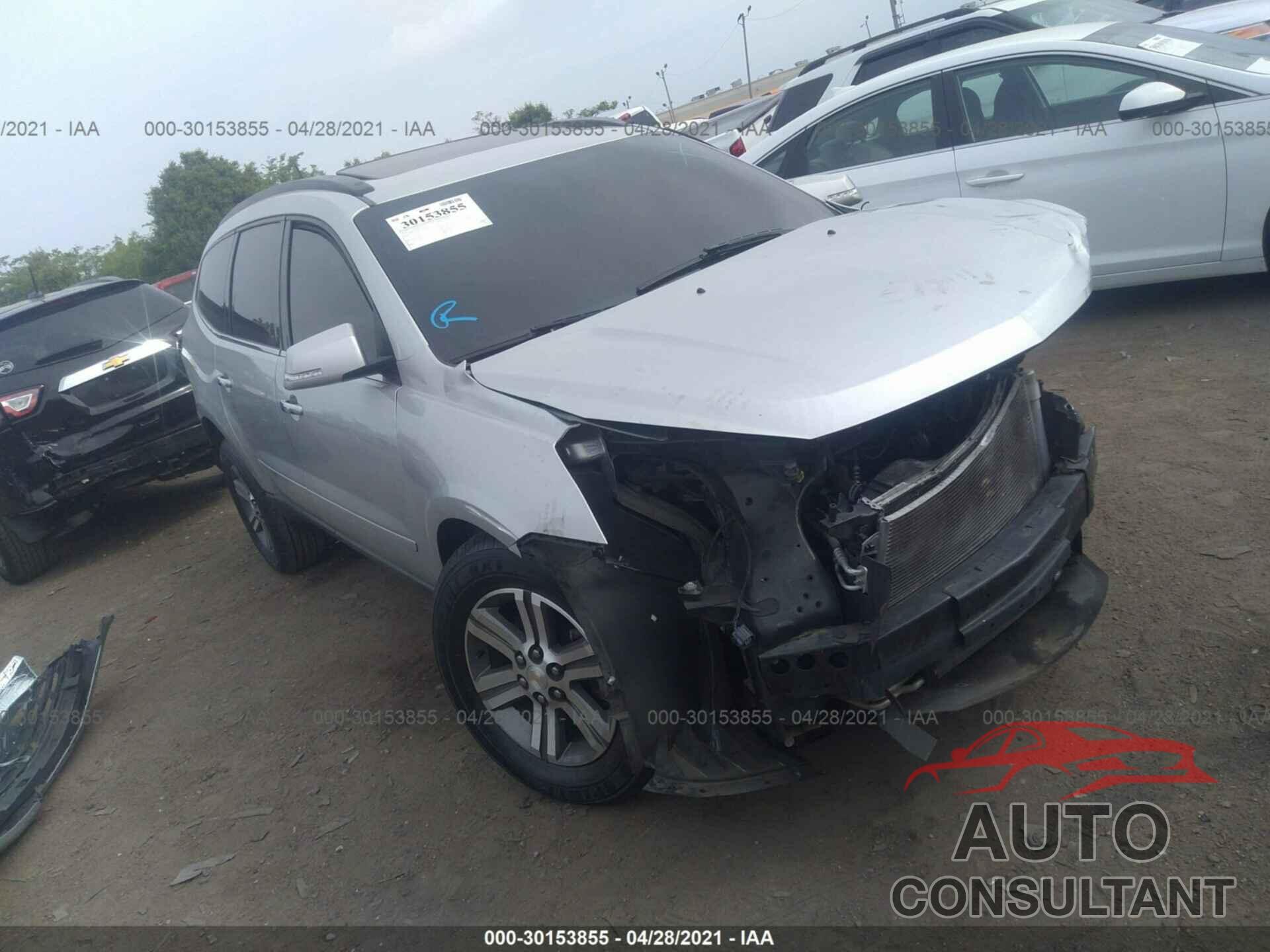 CHEVROLET TRAVERSE 2016 - 1GNKRGKD3GJ170422