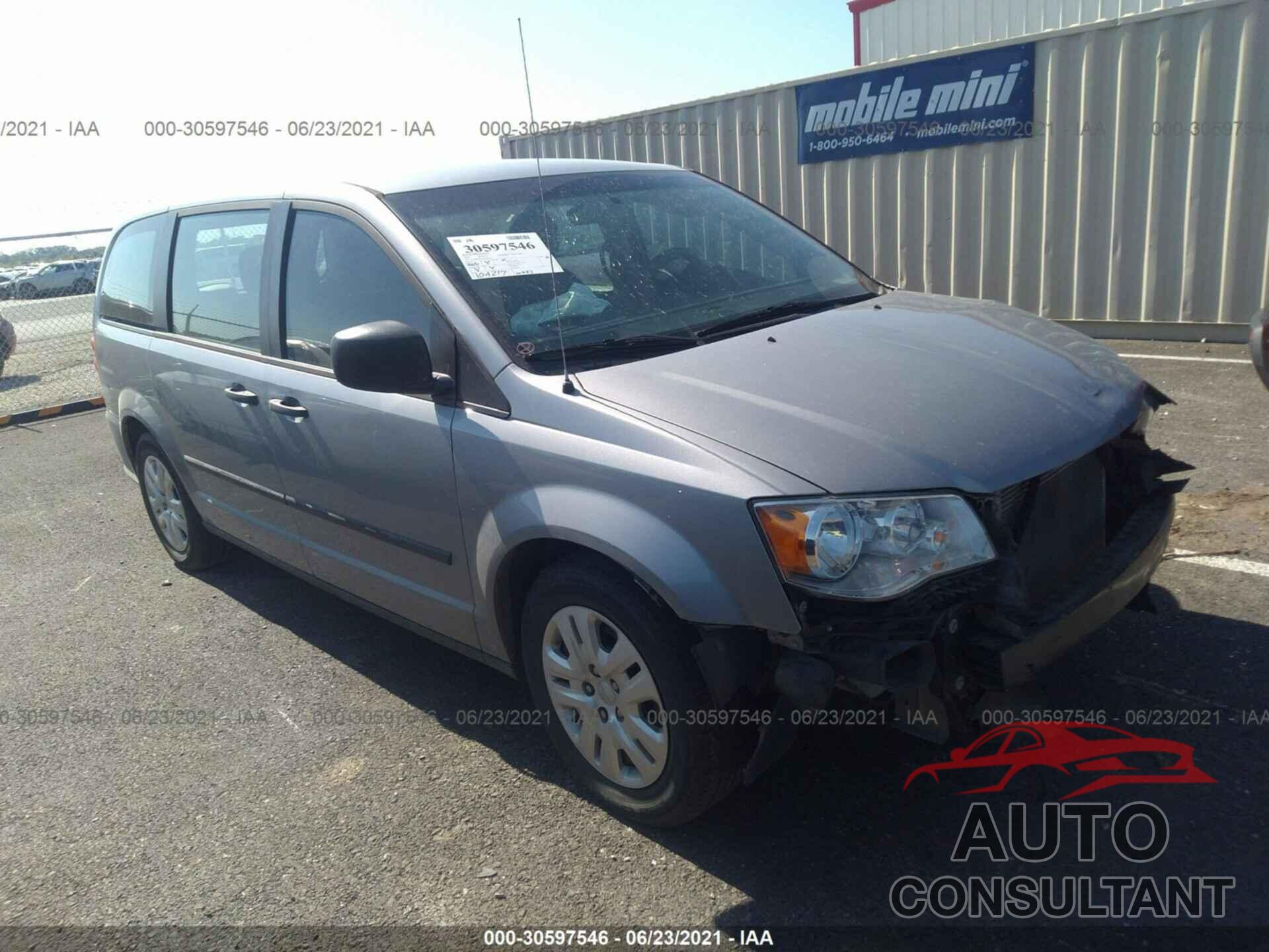 DODGE GRAND CARAVAN 2016 - 2C4RDGBG6GR130928