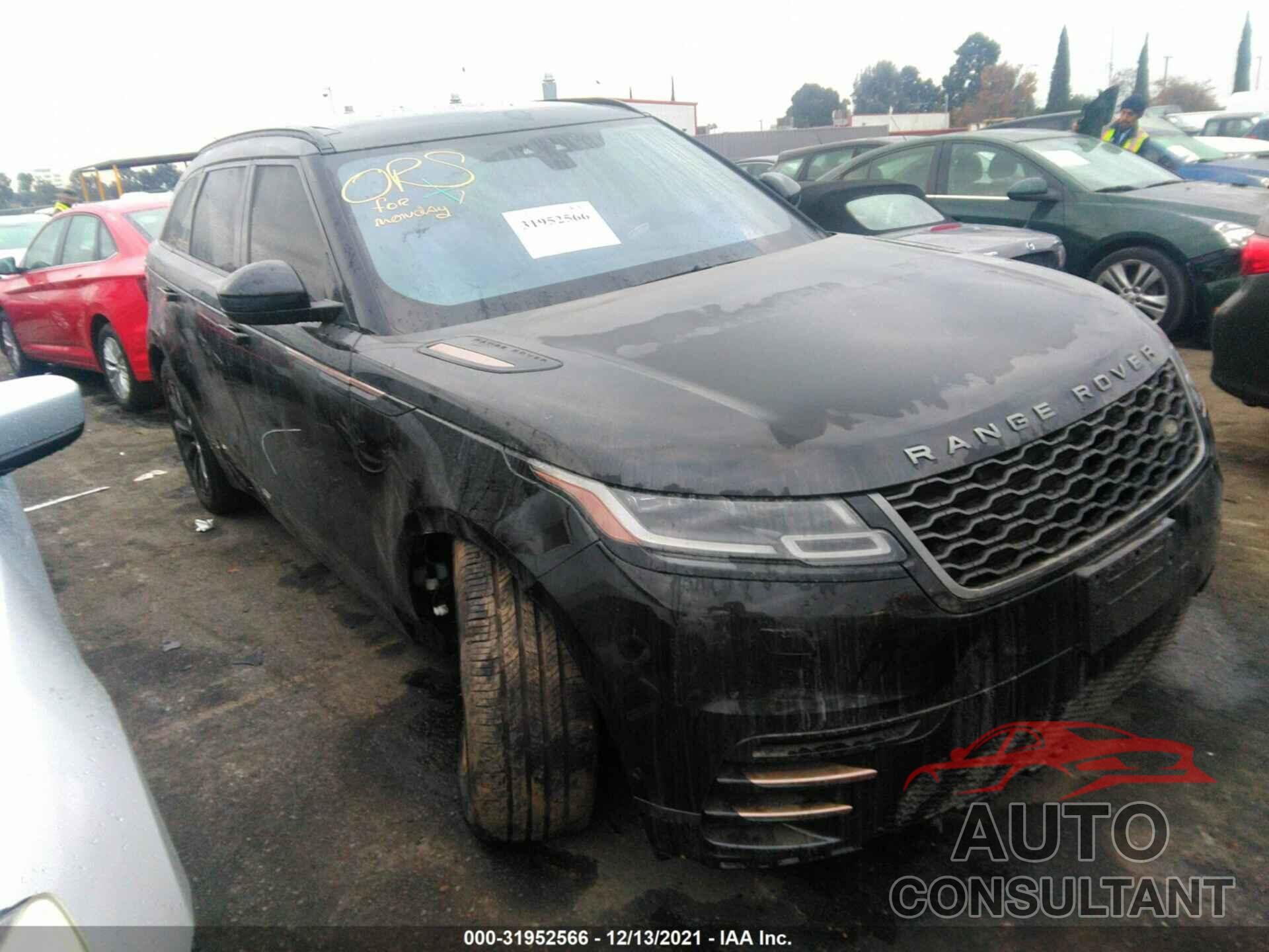 LAND ROVER RANGE ROVER VELAR 2018 - SALYL2RX8JA778346