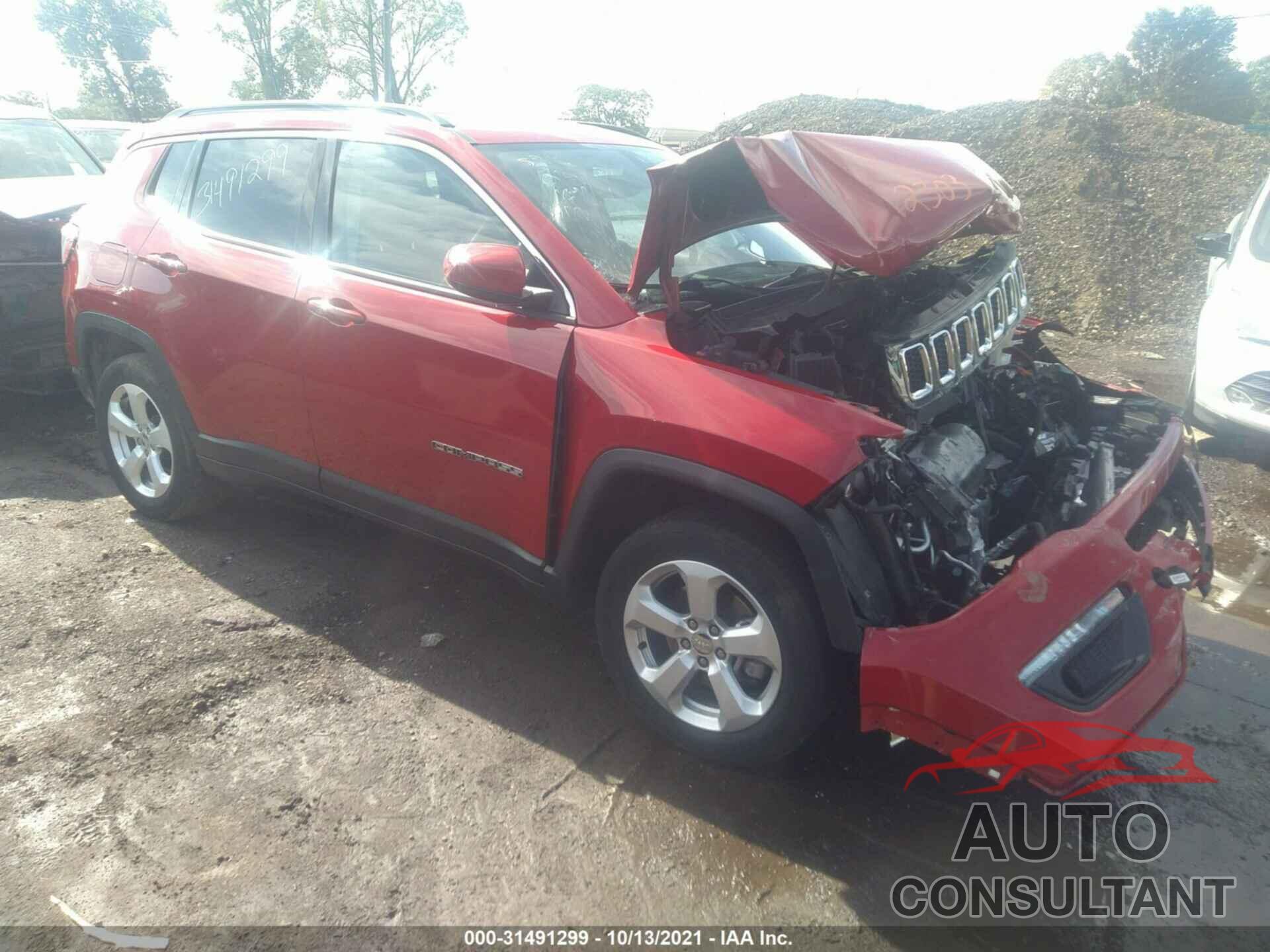 JEEP COMPASS 2018 - 3C4NJDBB7JT162303