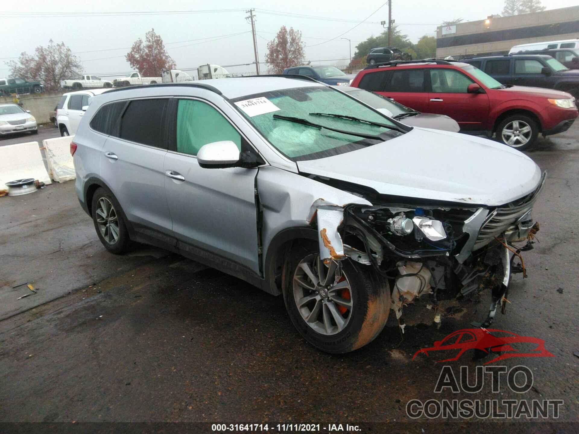 HYUNDAI SANTA FE 2017 - KM8SM4HF5HU184008