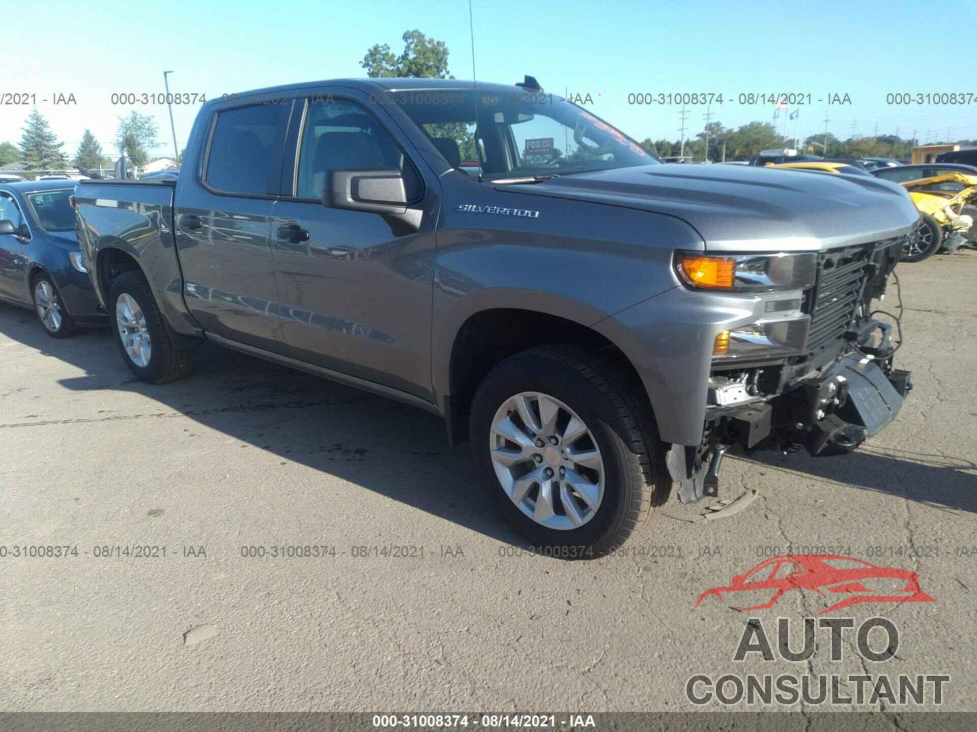 CHEVROLET SILVERADO 1500 2021 - 1GCPYBEK4MZ222393