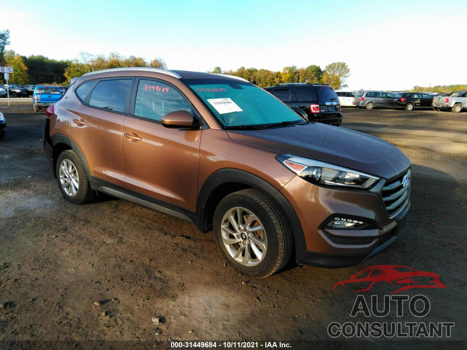 HYUNDAI TUCSON 2016 - KM8J3CA4XGU242694