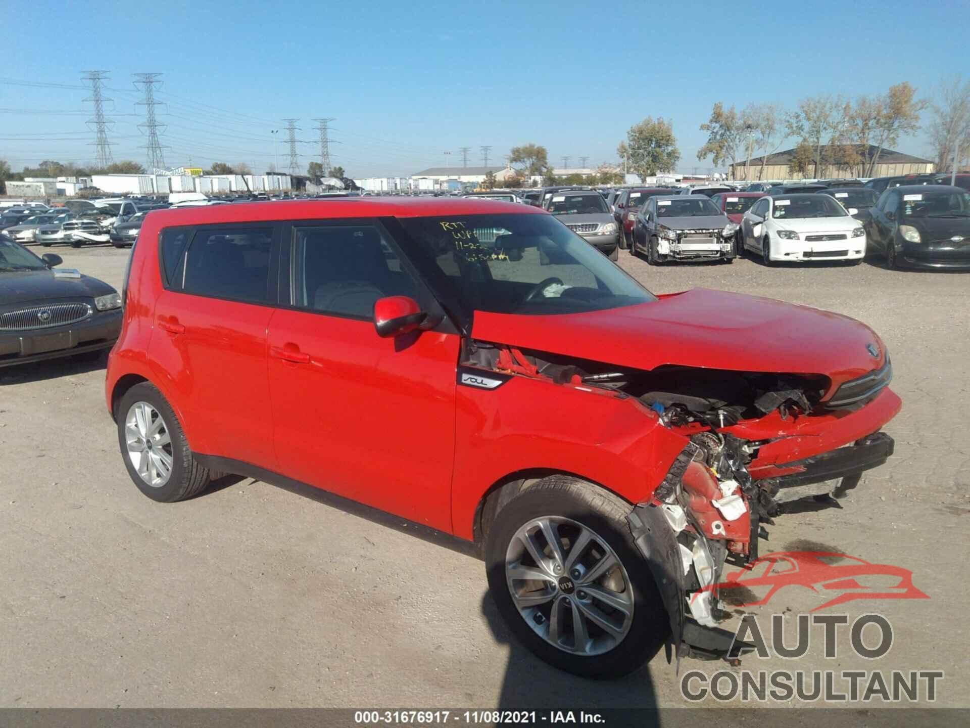 KIA SOUL 2018 - KNDJP3A55J7512261