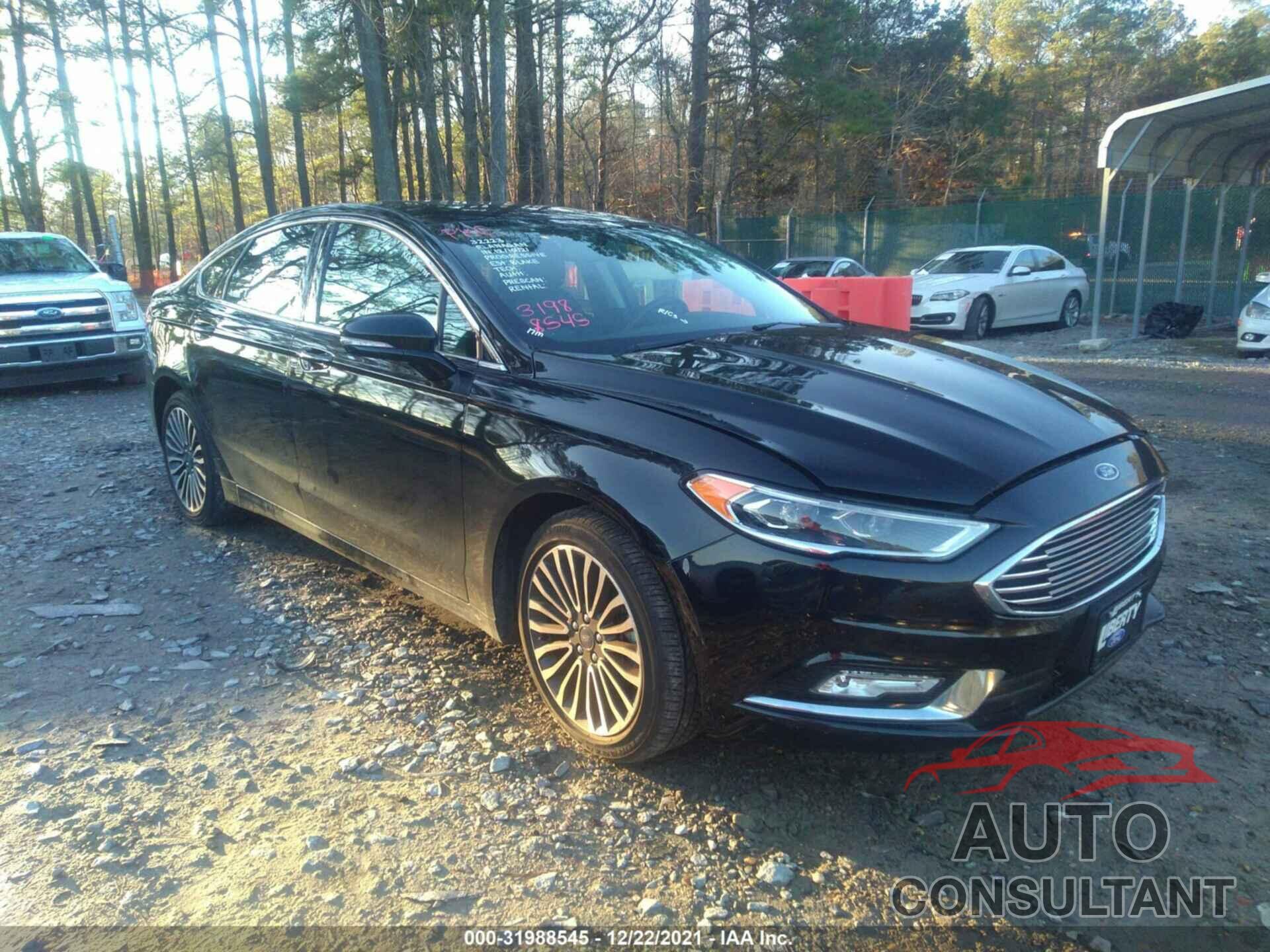 FORD FUSION 2017 - 3FA6P0T96HR411839