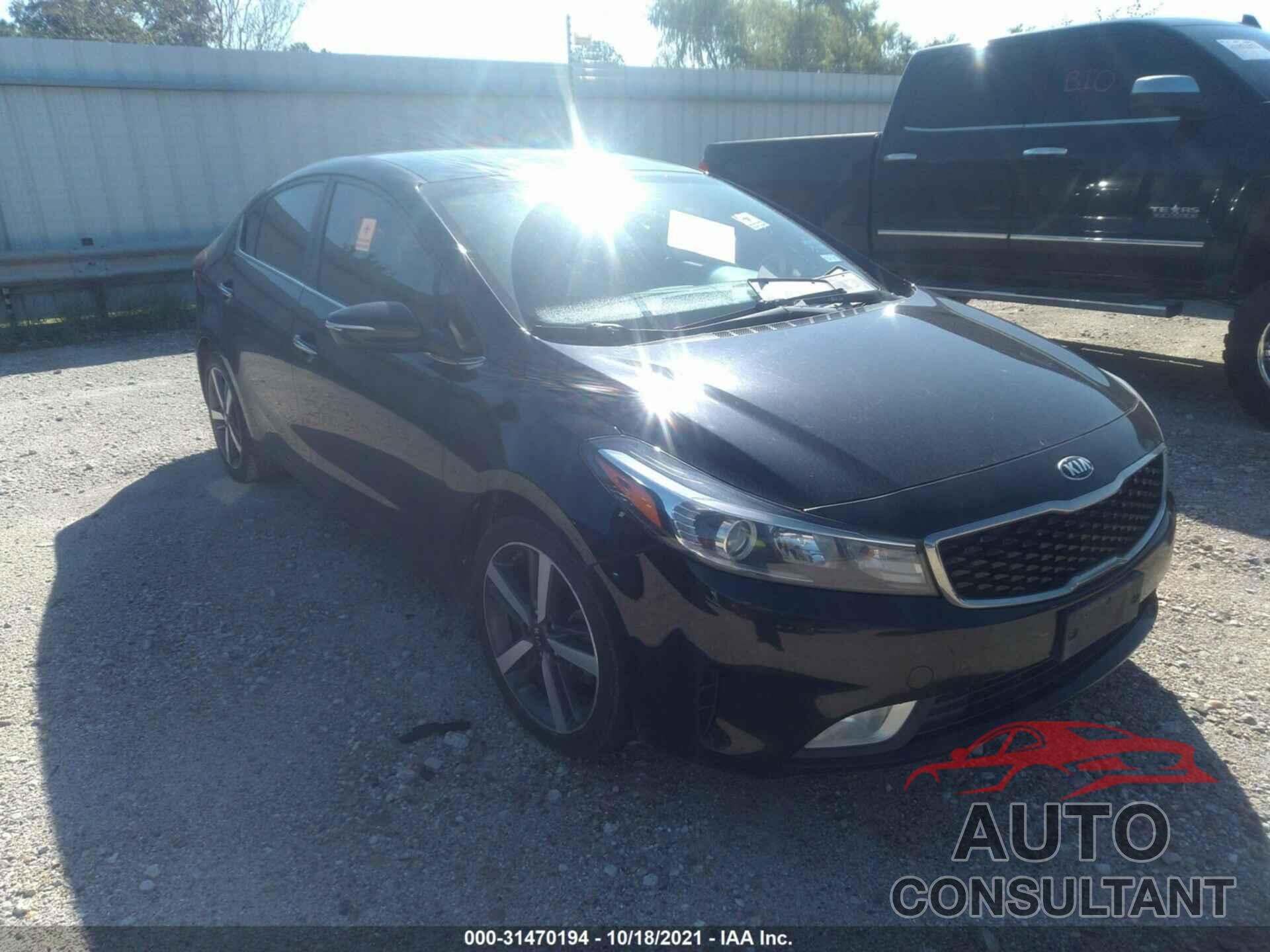 KIA FORTE 2017 - 3KPFL4A80HE005425