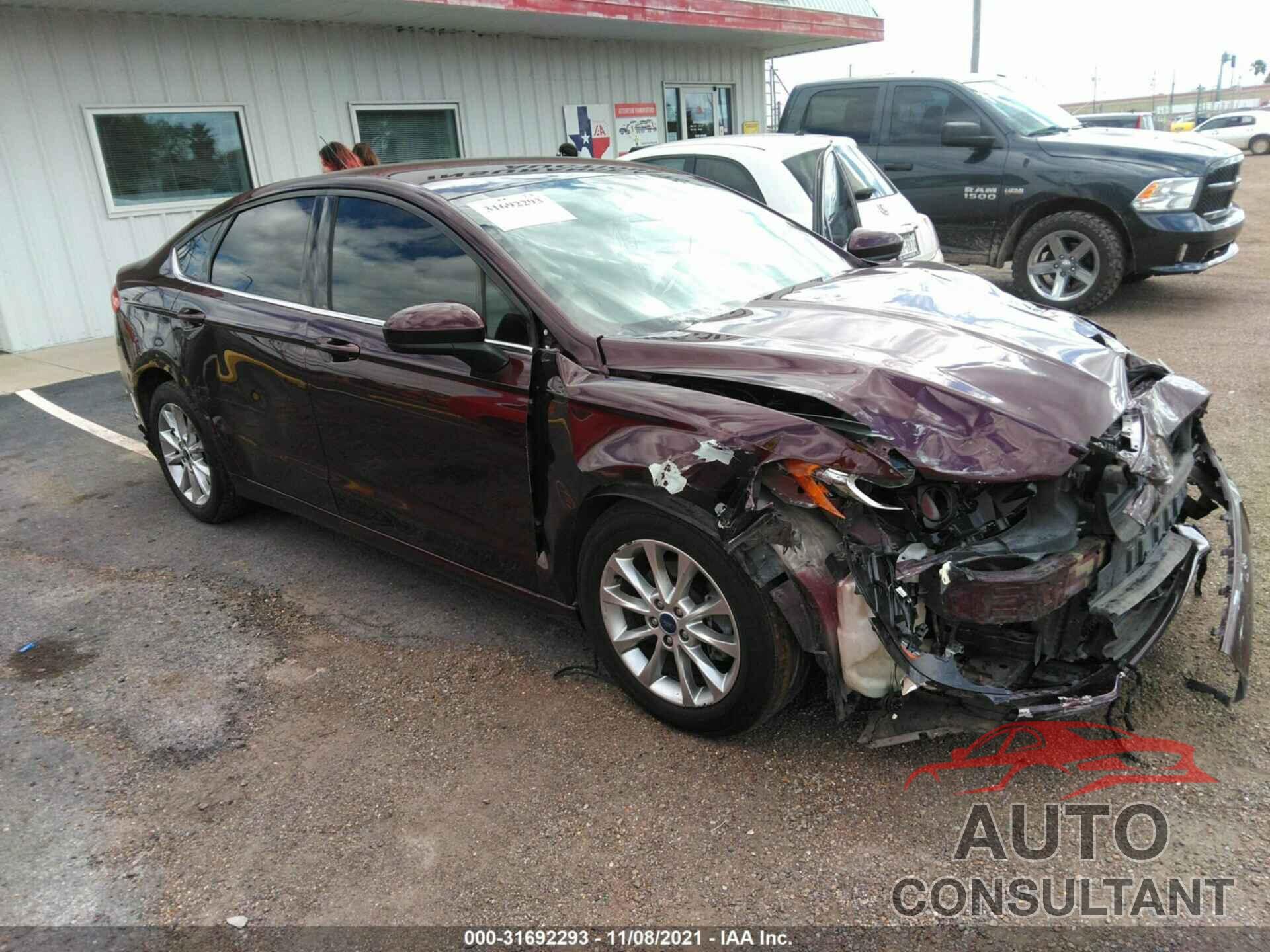 FORD FUSION 2017 - 3FA6P0H77HR214850