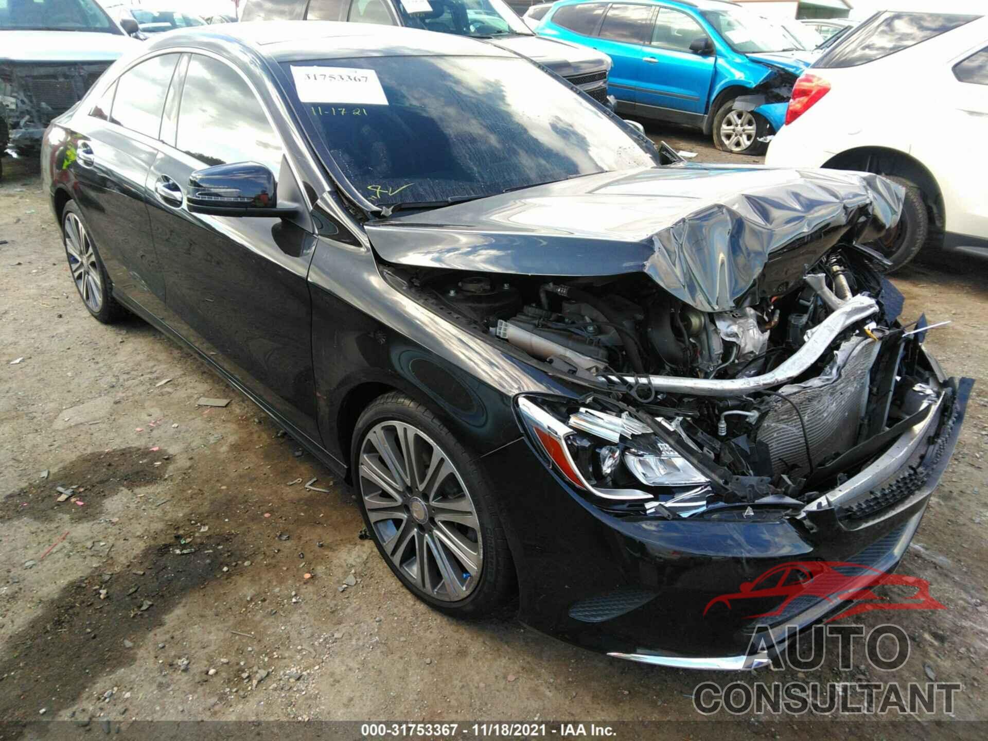MERCEDES-BENZ CLA 2017 - WDDSJ4GB2HN406807