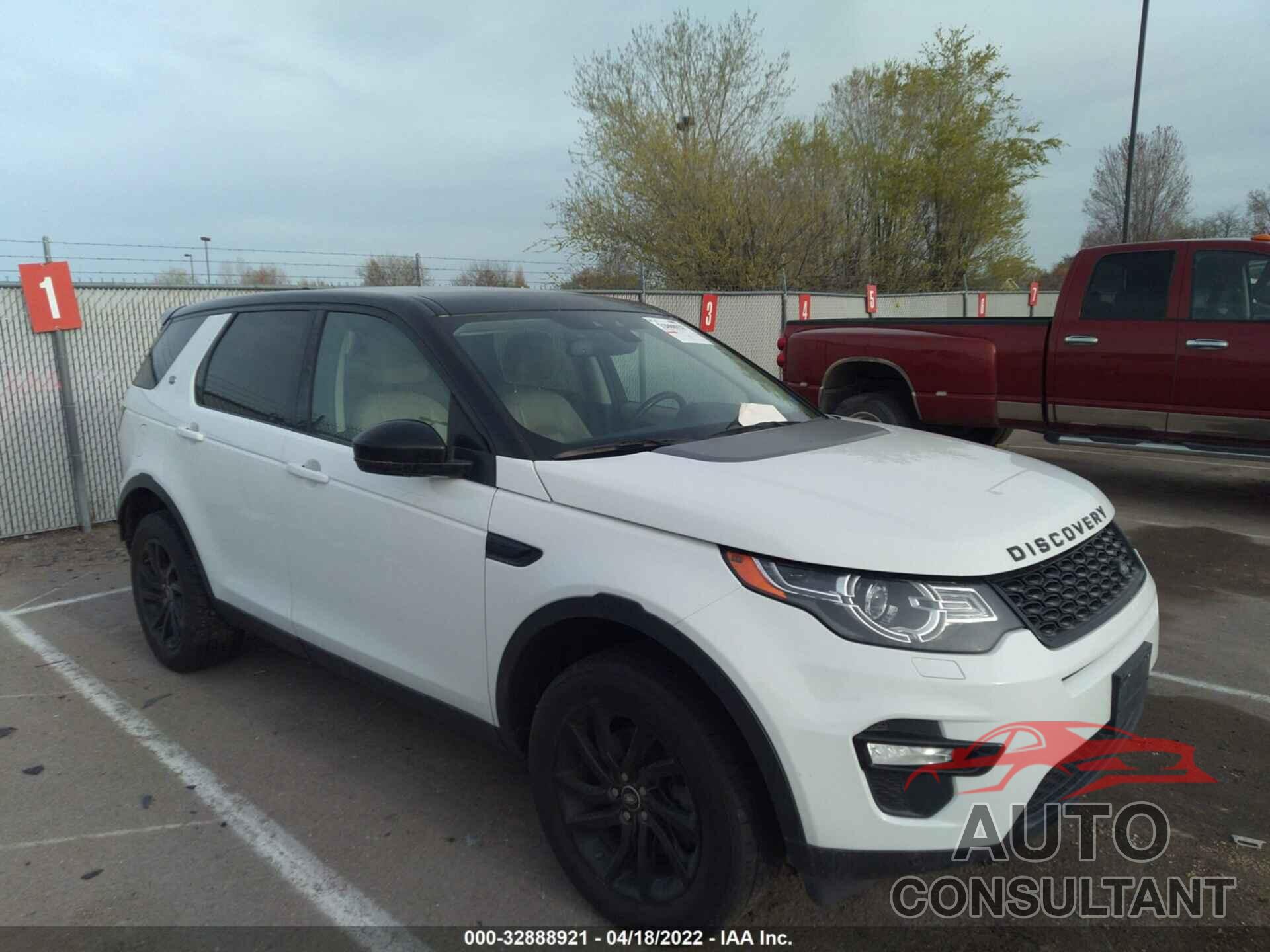 LAND ROVER DISCOVERY SPORT 2016 - SALCR2BG1GH576953