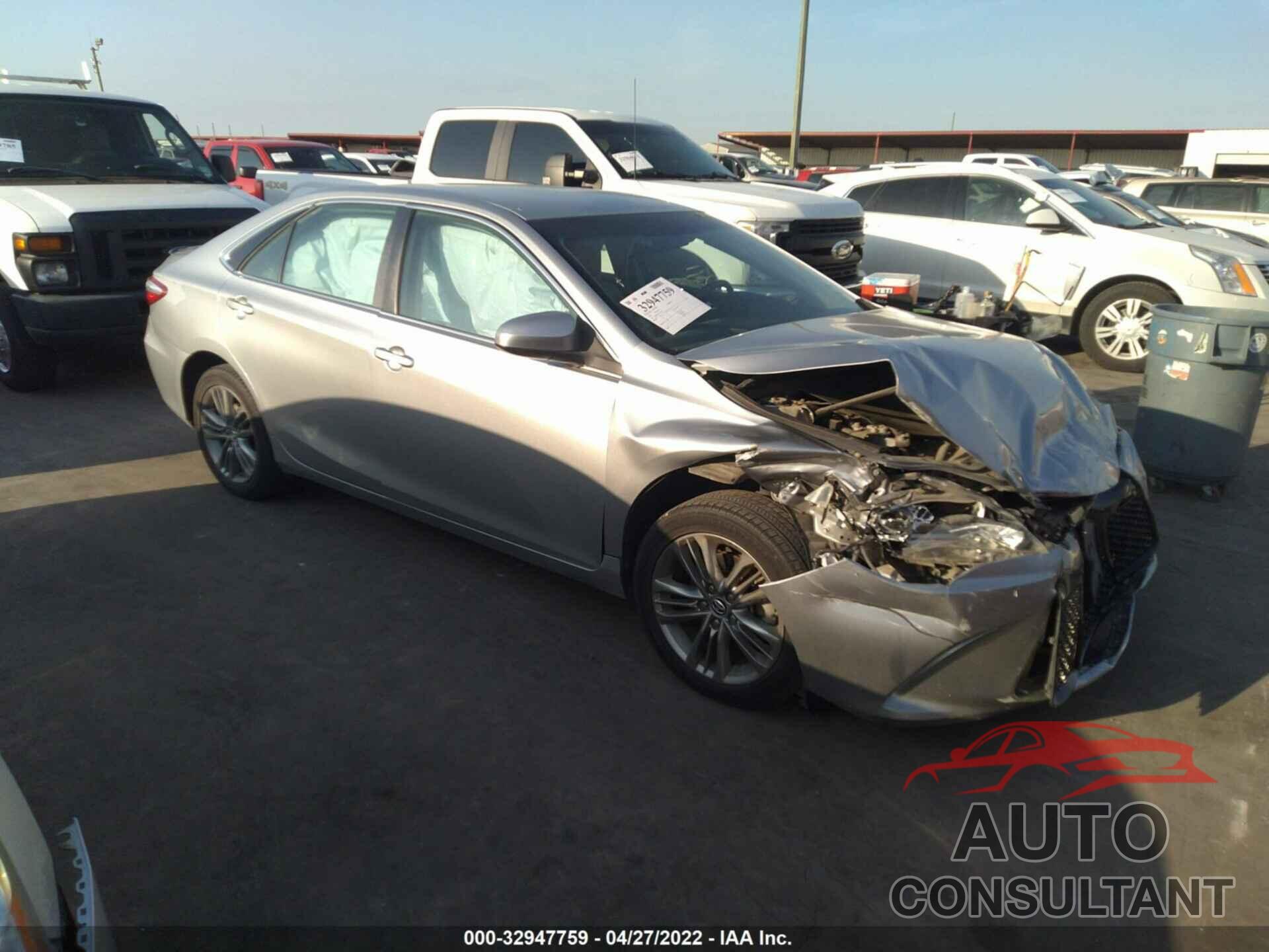 TOYOTA CAMRY 2016 - 4T1BF1FK5GU131171