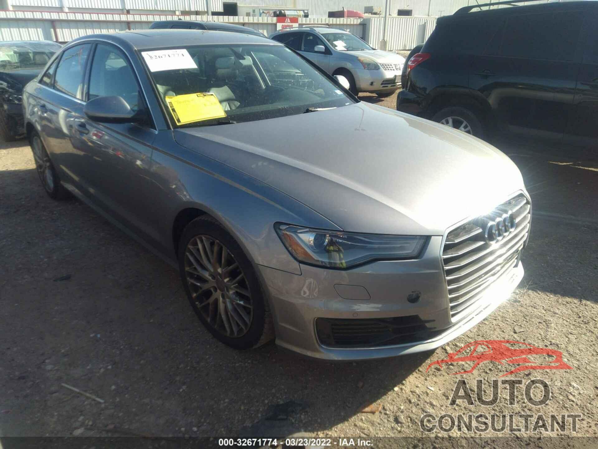 AUDI A6 2016 - WAUCFAFC5GN036800