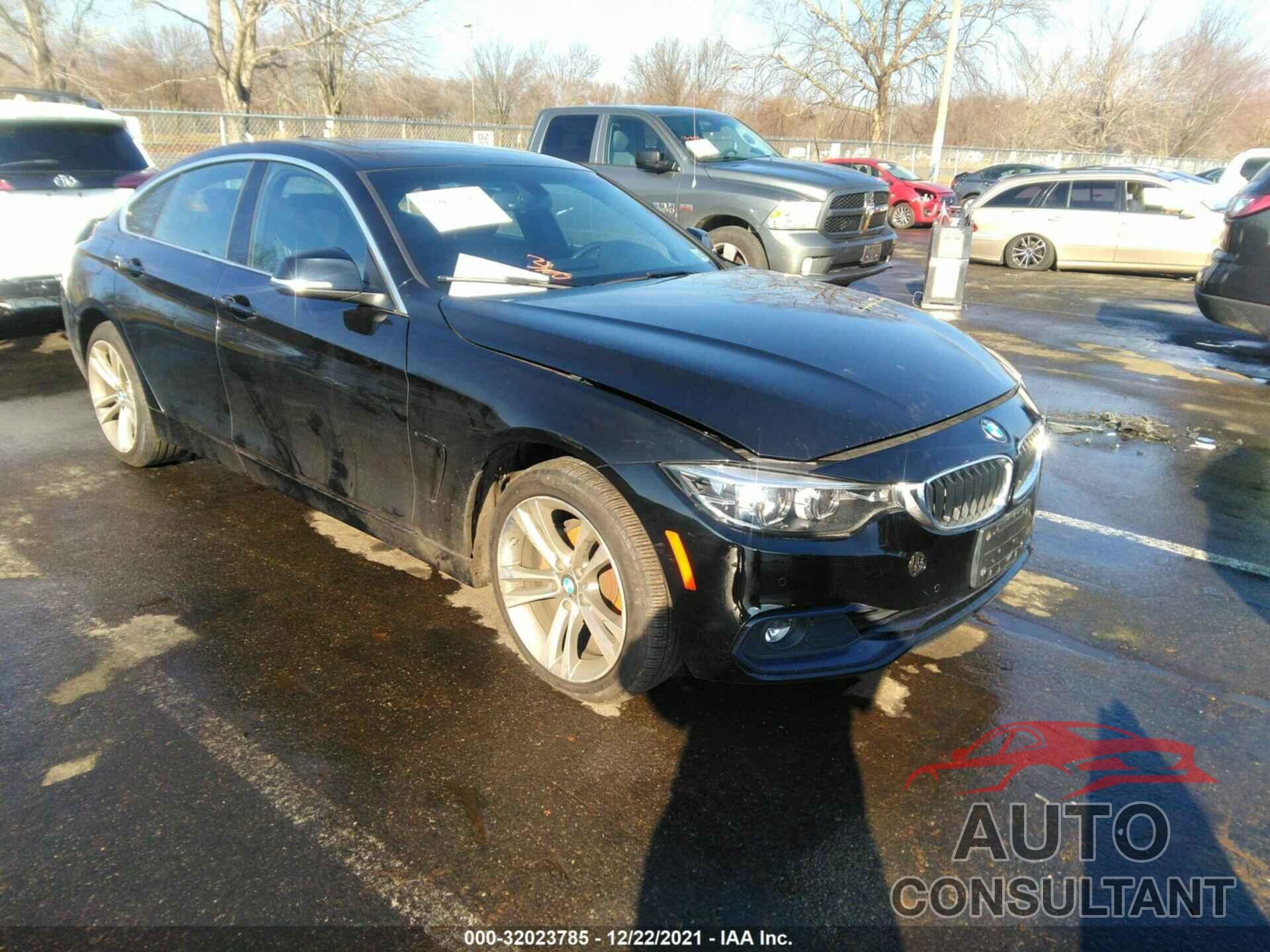 BMW 4 SERIES 2018 - WBA4J3C53JBB97727