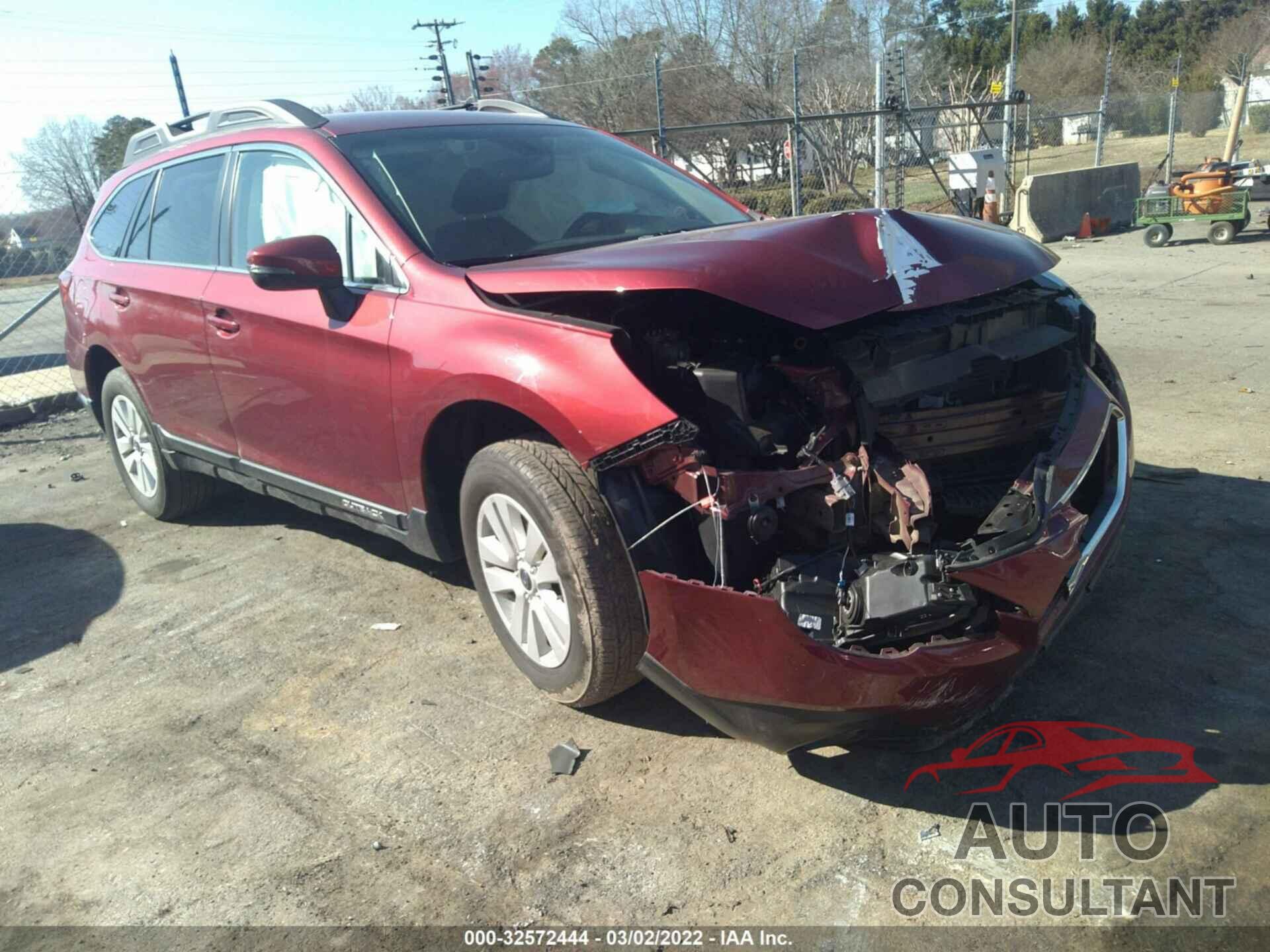 SUBARU OUTBACK 2019 - 4S4BSAFC3K3336927