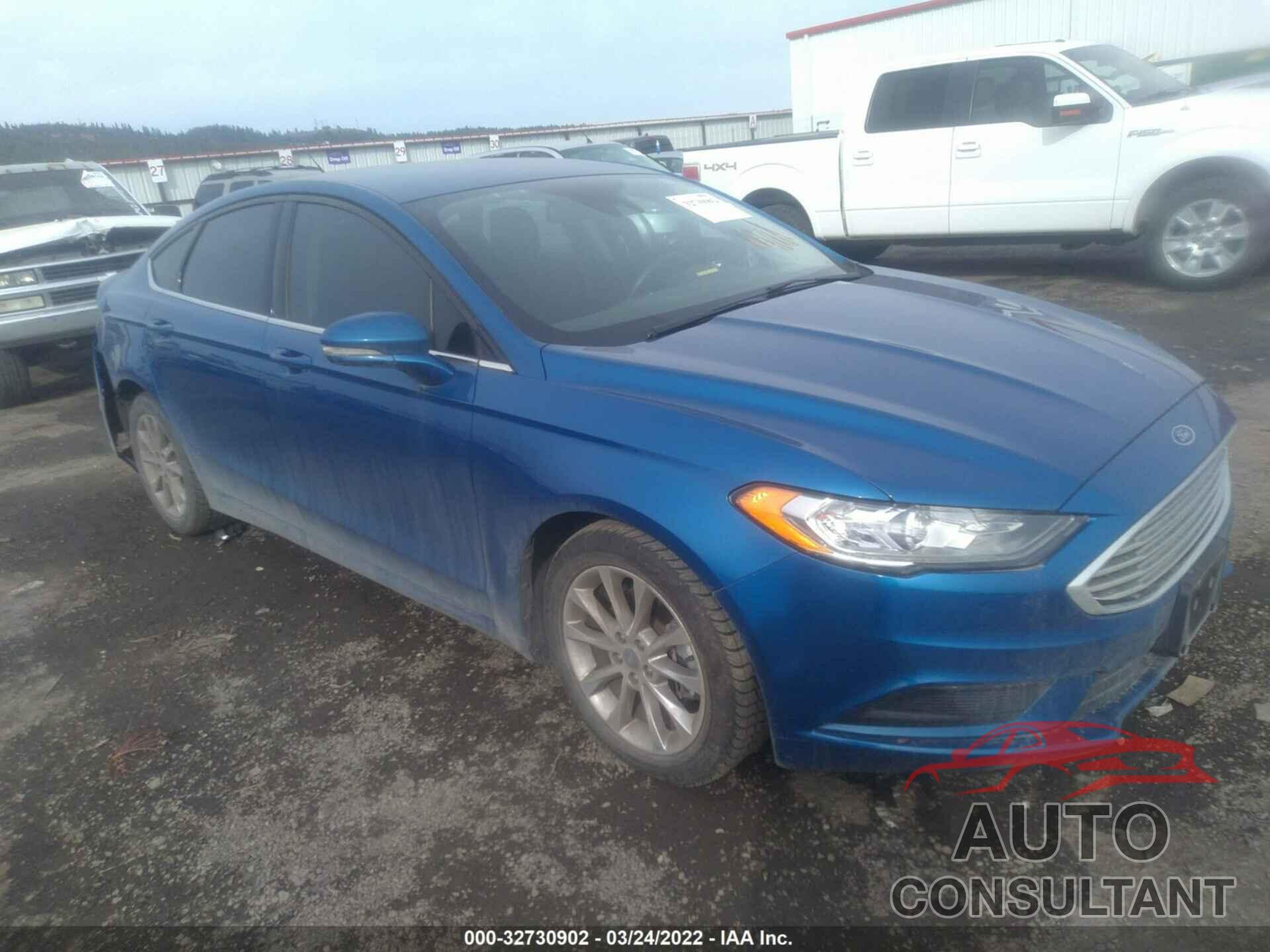 FORD FUSION 2017 - 3FA6P0H76HR236807