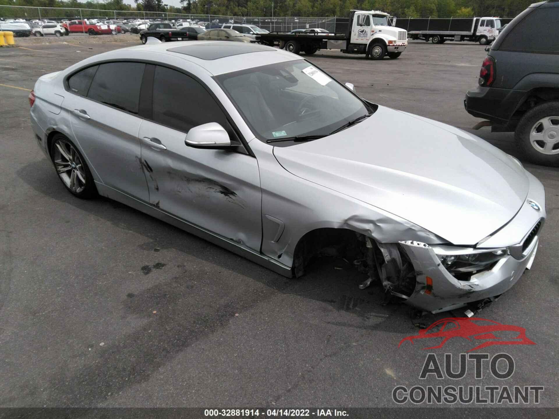 BMW 4 SERIES 2018 - WBA4J1C5XJBM09900