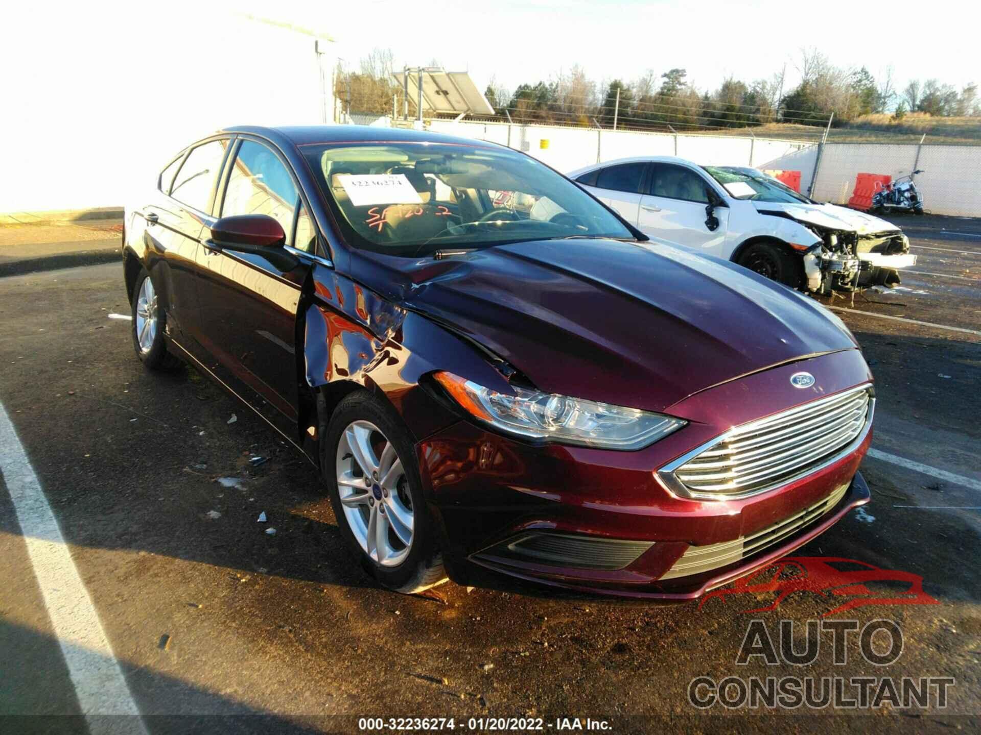FORD FUSION 2018 - 3FA6P0HD0JR229265