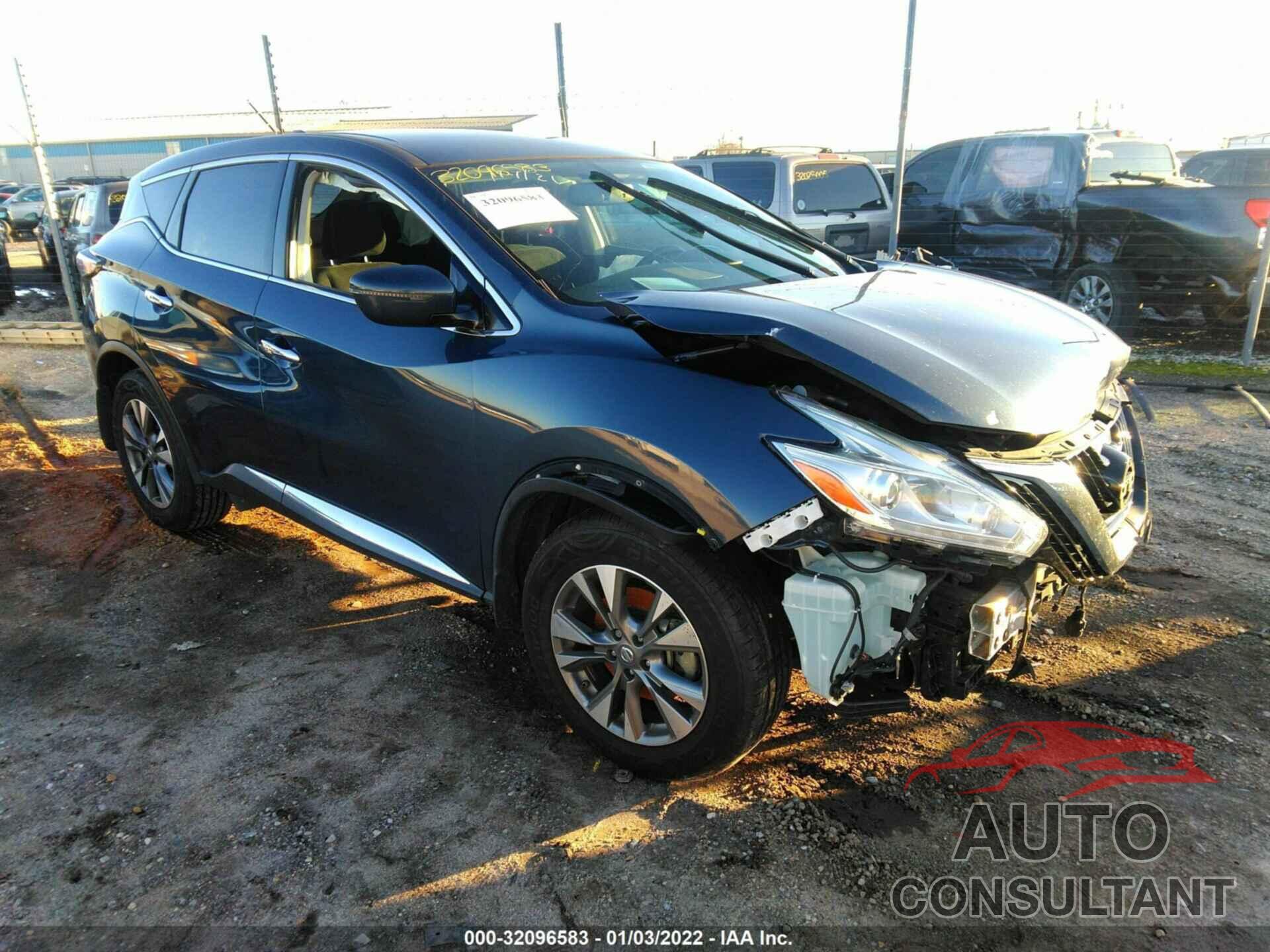 NISSAN MURANO 2017 - 5N1AZ2MG0HN149936