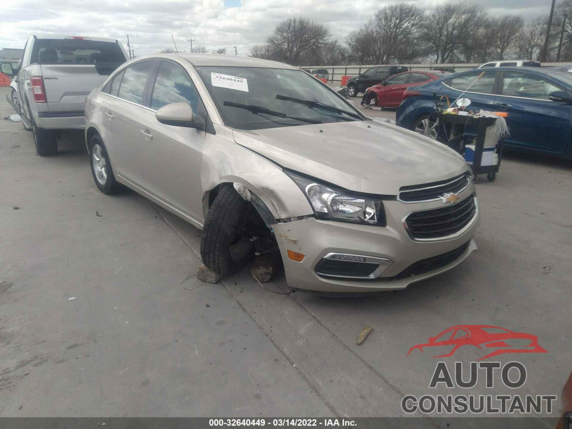 CHEVROLET CRUZE LIMITED 2016 - 1G1PE5SBXG7170291