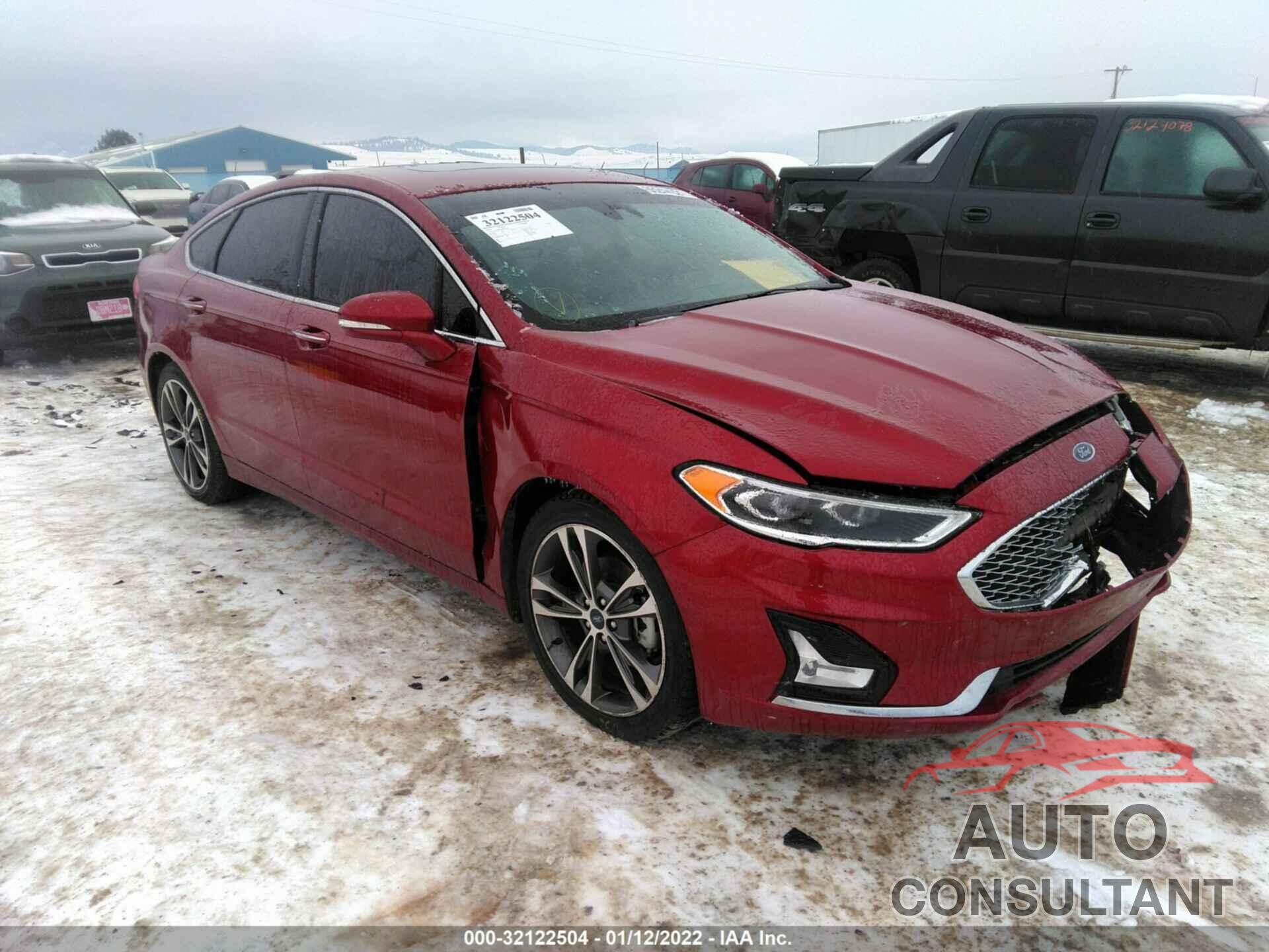 FORD FUSION 2019 - 3FA6P0D91KR186588