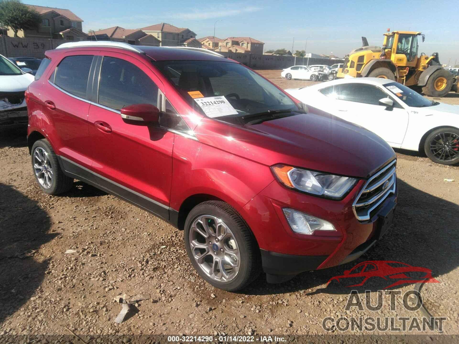 FORD ECOSPORT 2020 - MAJ3S2KE1LC337345