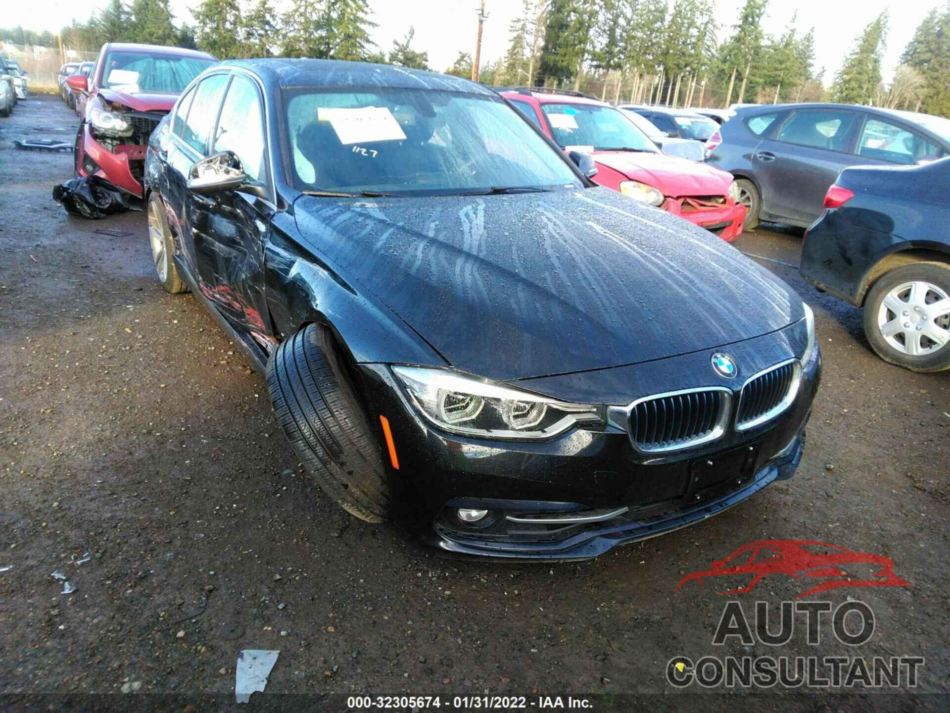 BMW 3 SERIES 2018 - WBA8E1C50JA159398