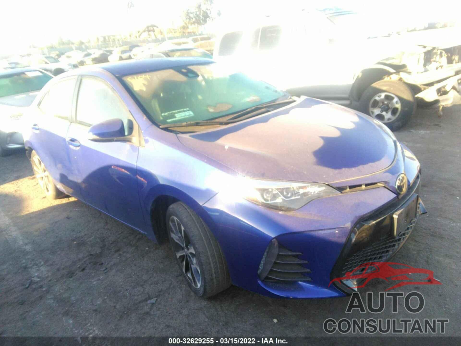 TOYOTA COROLLA 2019 - 5YFBURHE4KP916433