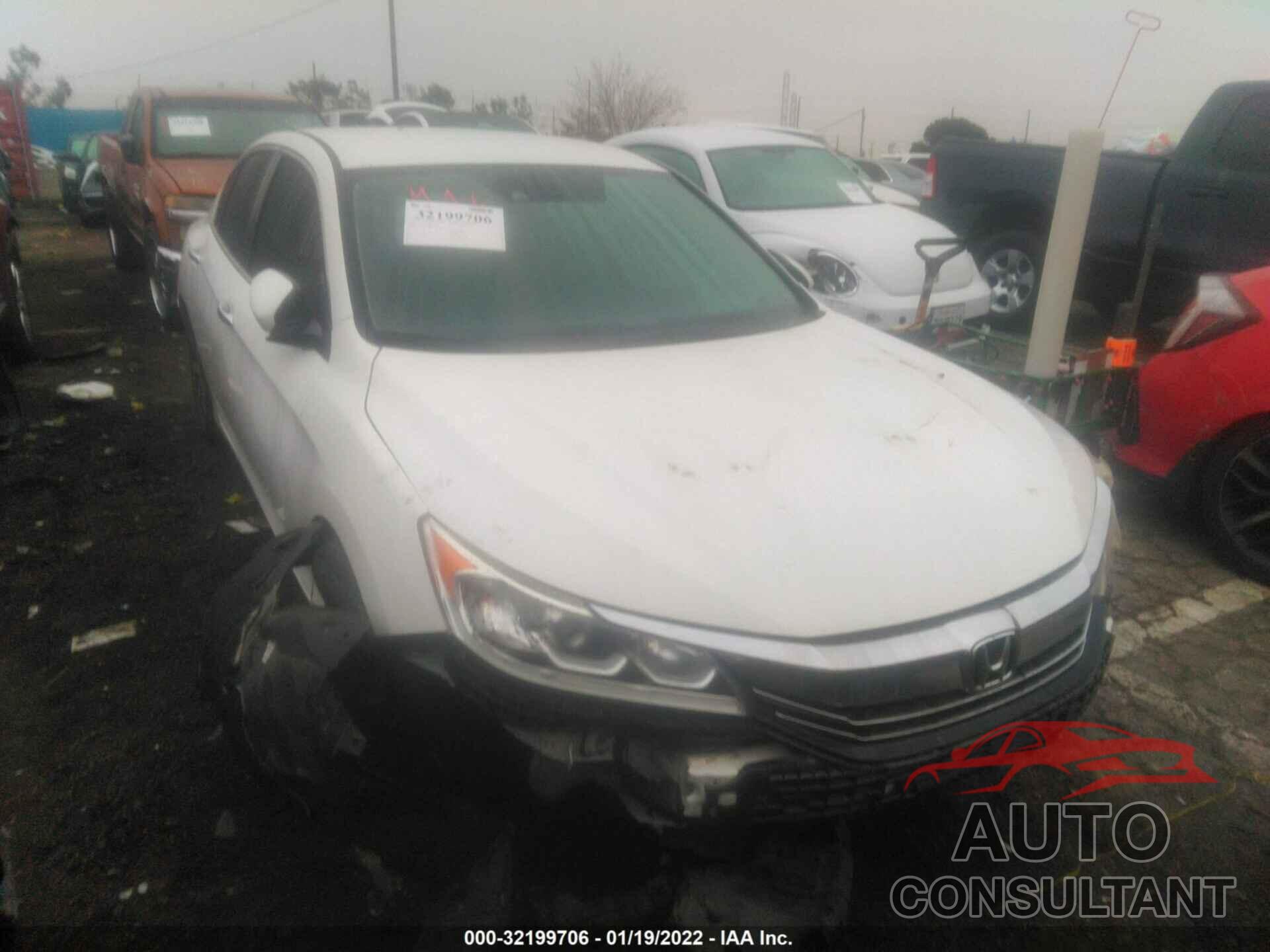 HONDA ACCORD SEDAN 2016 - 1HGCR2F46GA235470