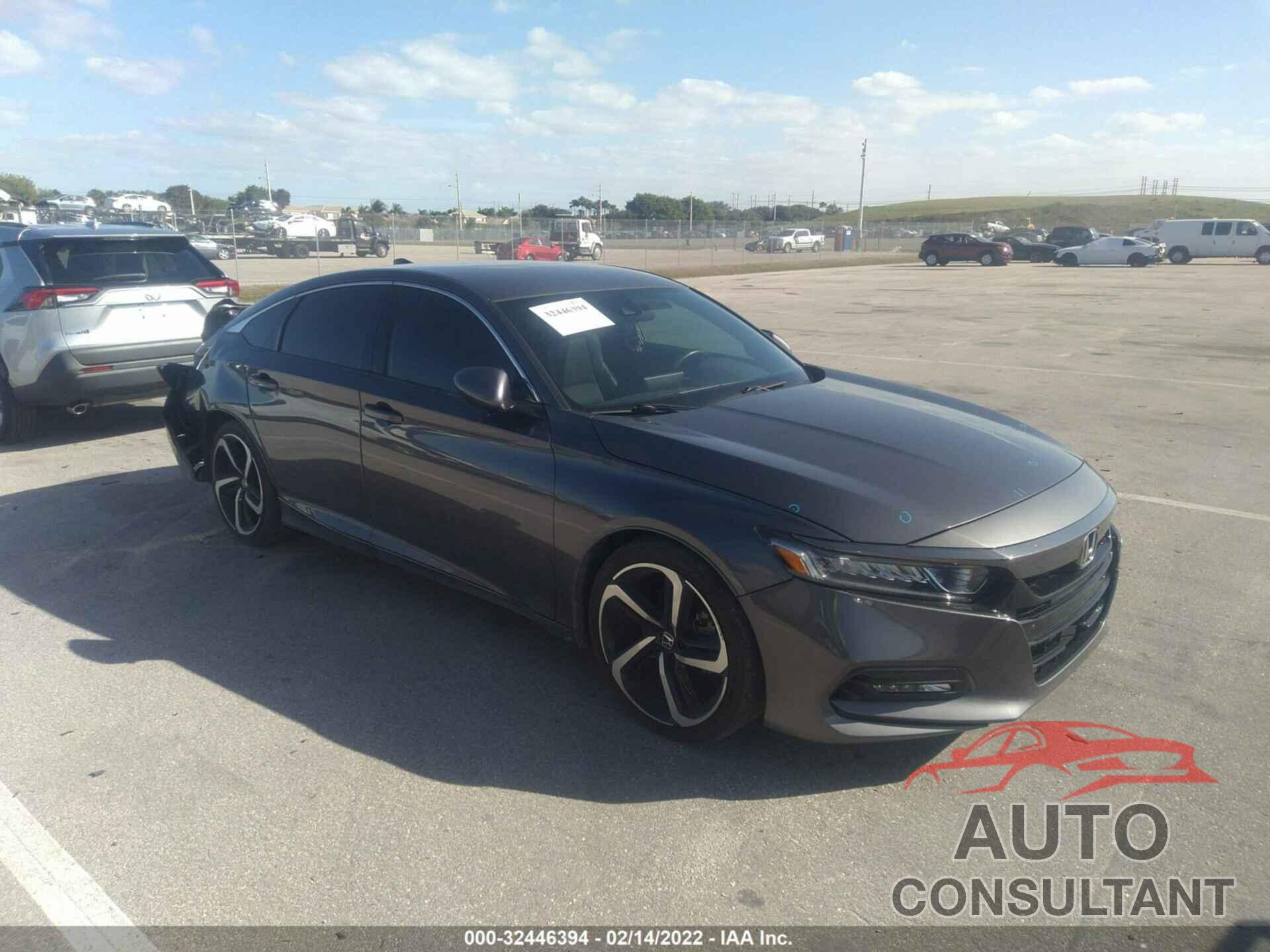 HONDA ACCORD SEDAN 2018 - 1HGCV1F38JA010715