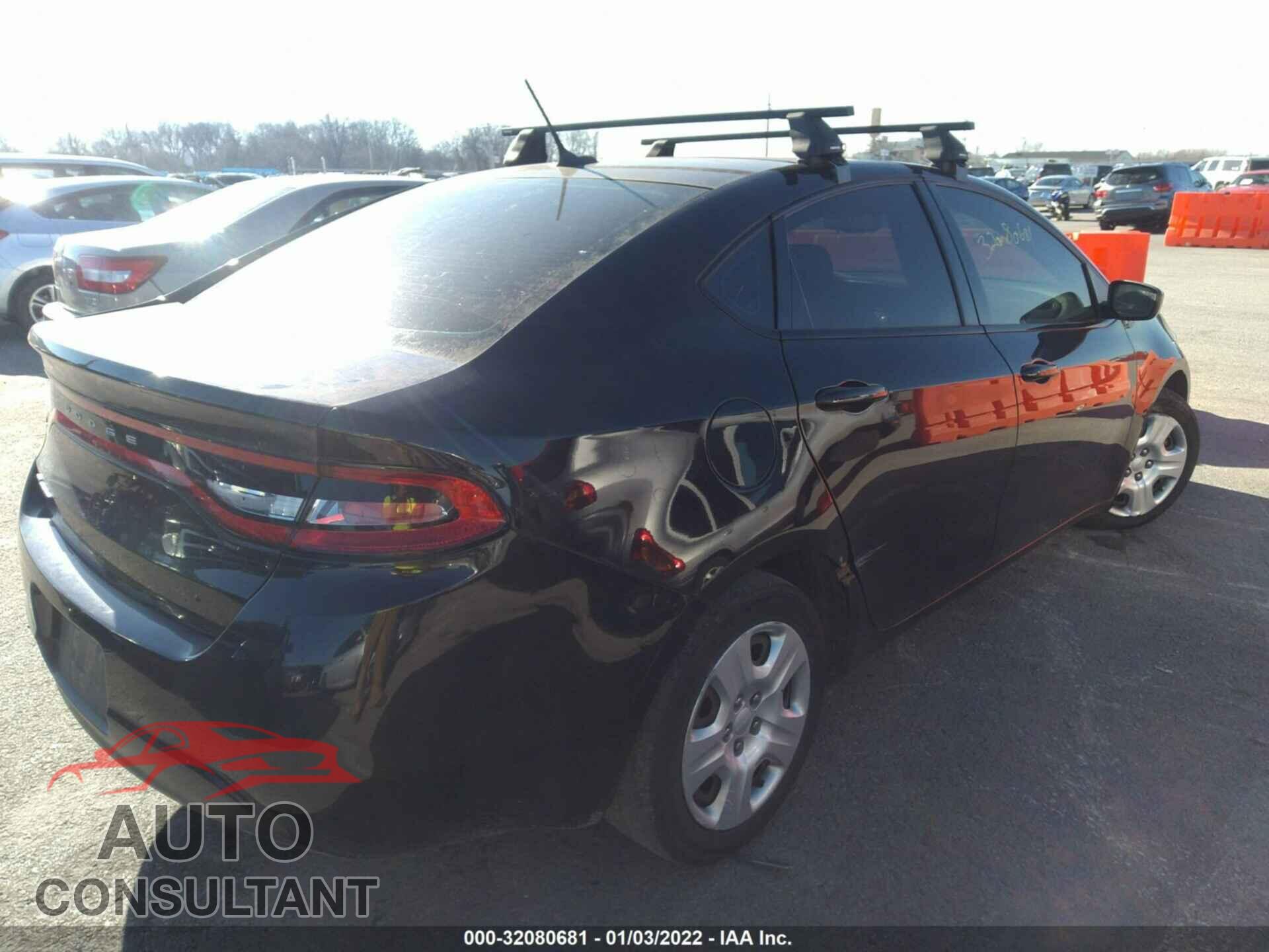 DODGE DART 2016 - 1C3CDFAA7GD540304