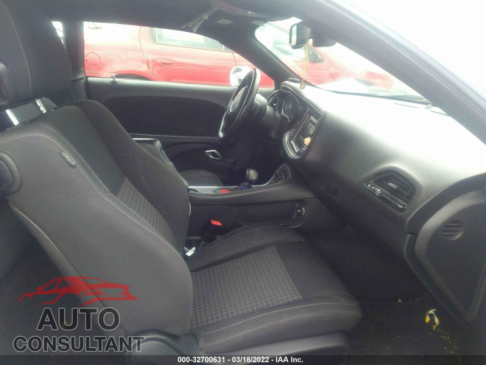 DODGE CHALLENGER 2016 - 2C3CDZAG0GH217608
