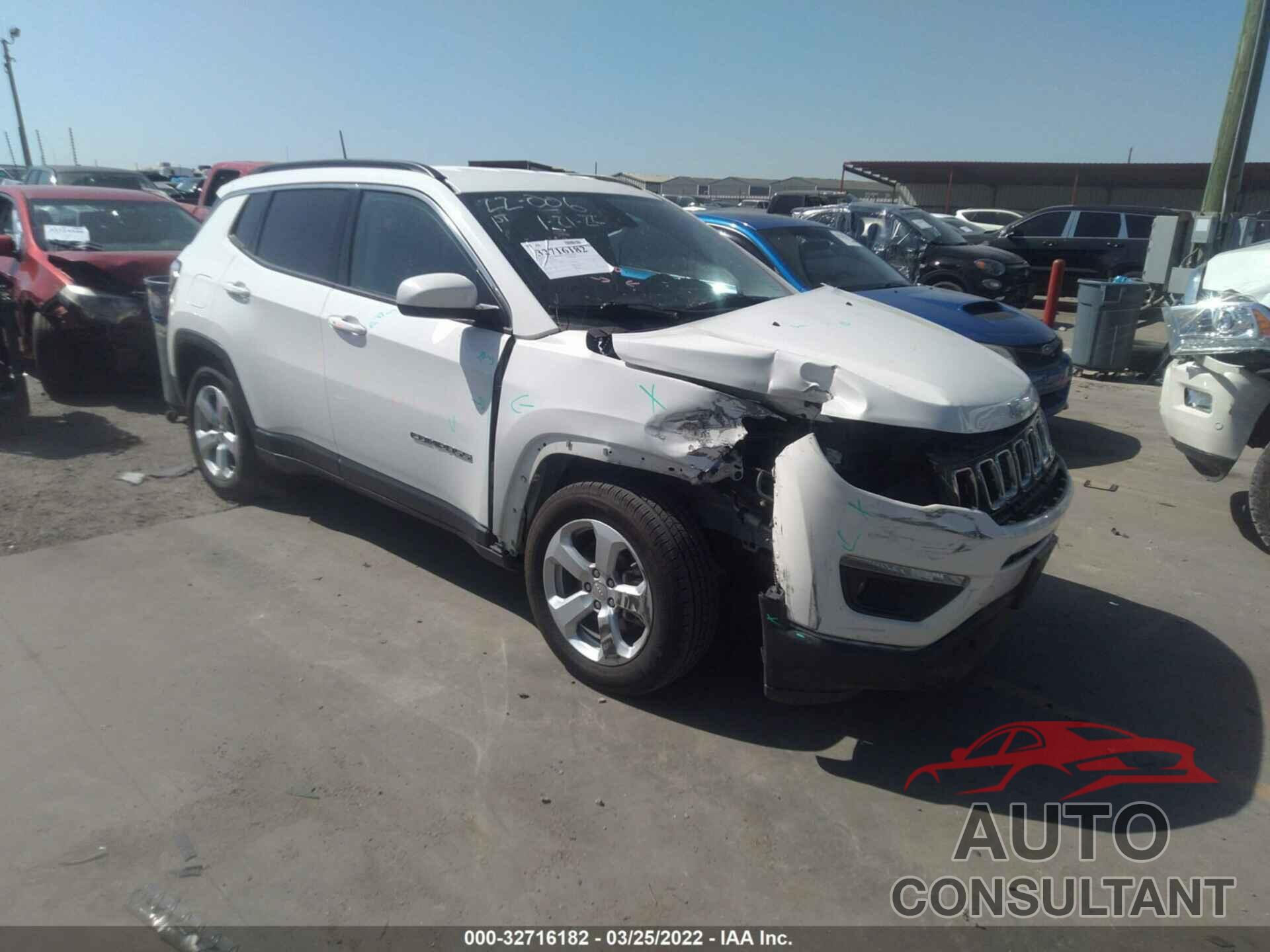 JEEP COMPASS 2019 - 3C4NJCBB1KT809306